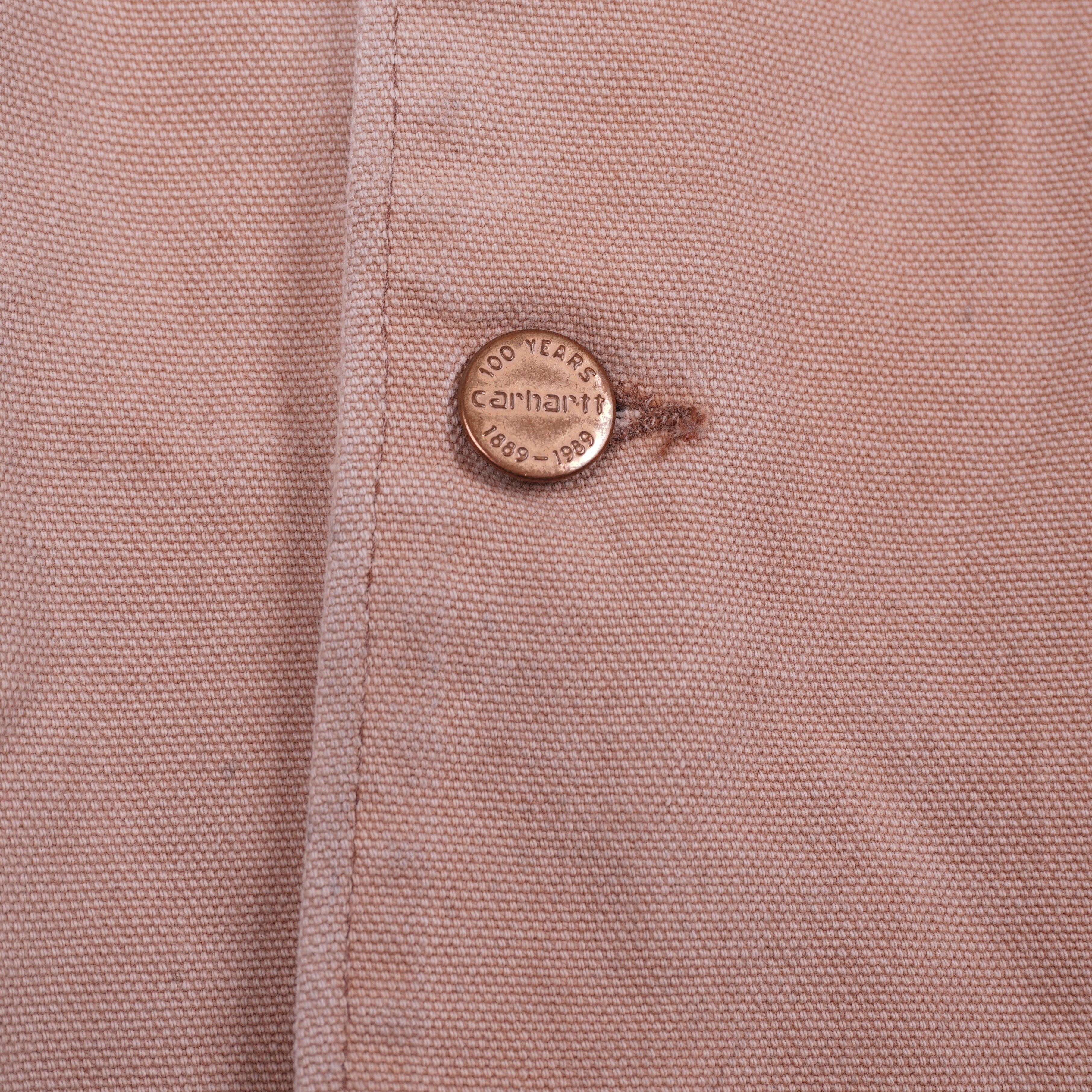 Carhartt Beige Chore Coat M Cotton