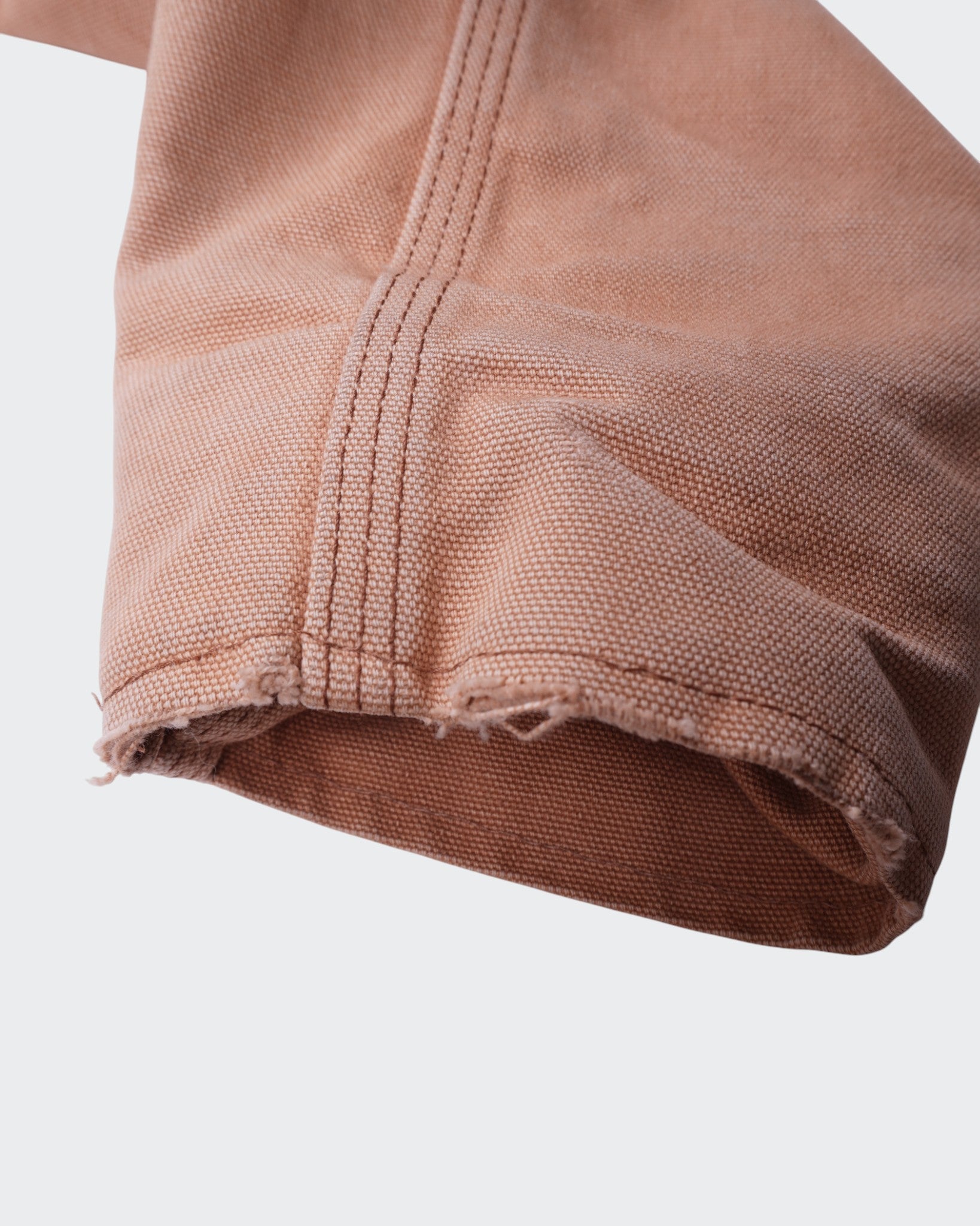 Vintage Carhartt Detroit 1990's Beige Canvas Jacket - S