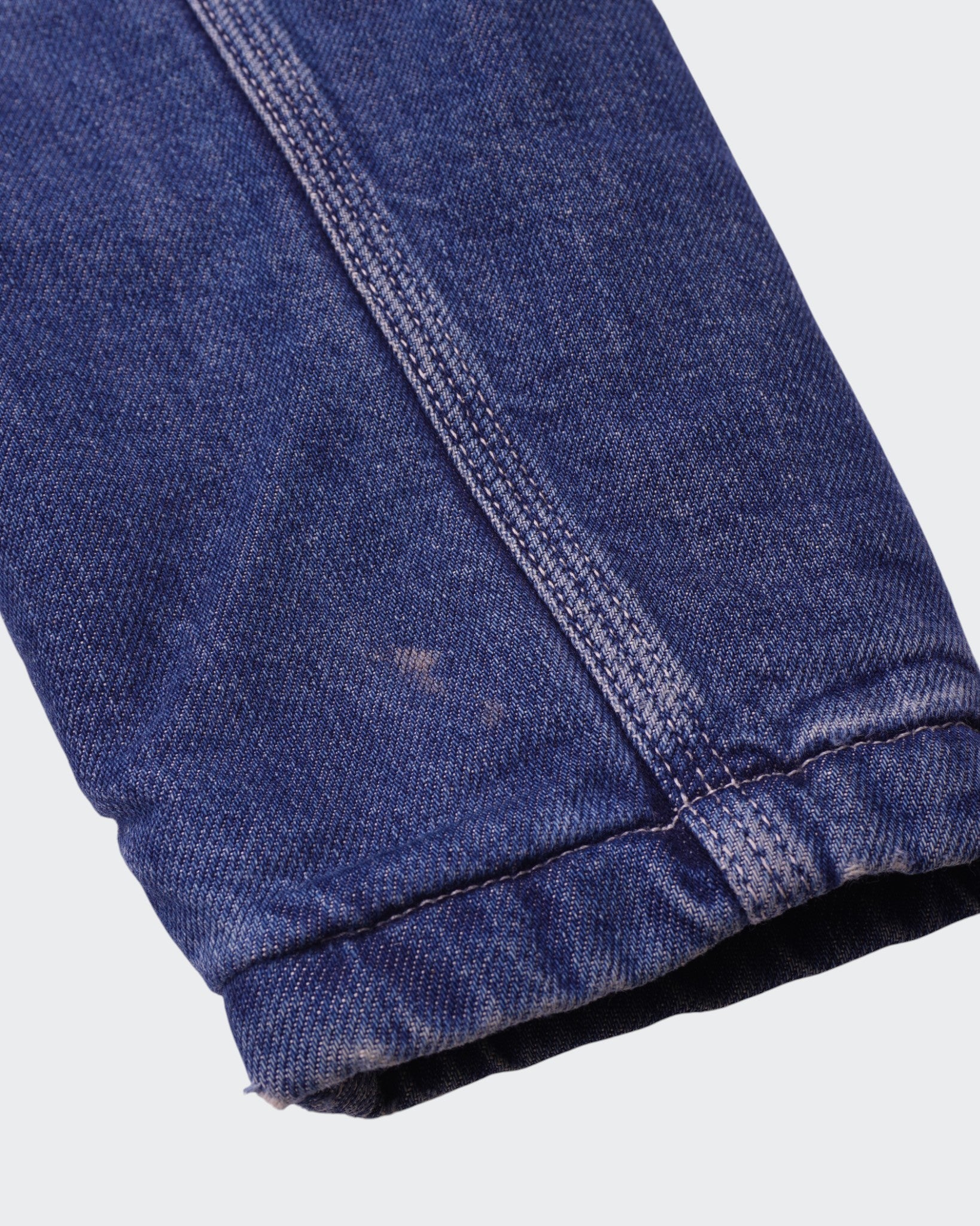 Carhartt blauwe denim werkjas maat S