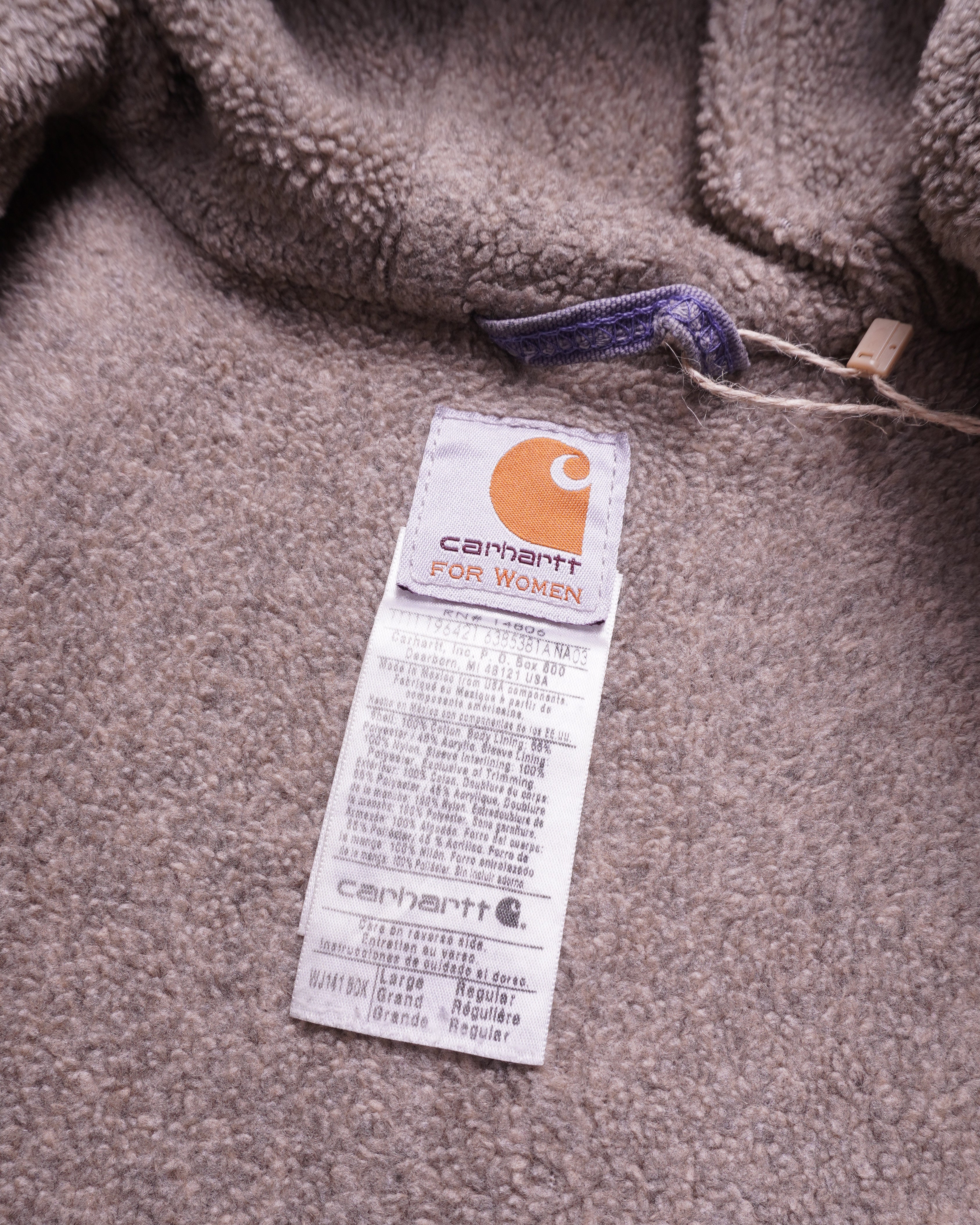 Carhartt Purple Active Canvas Jacket M