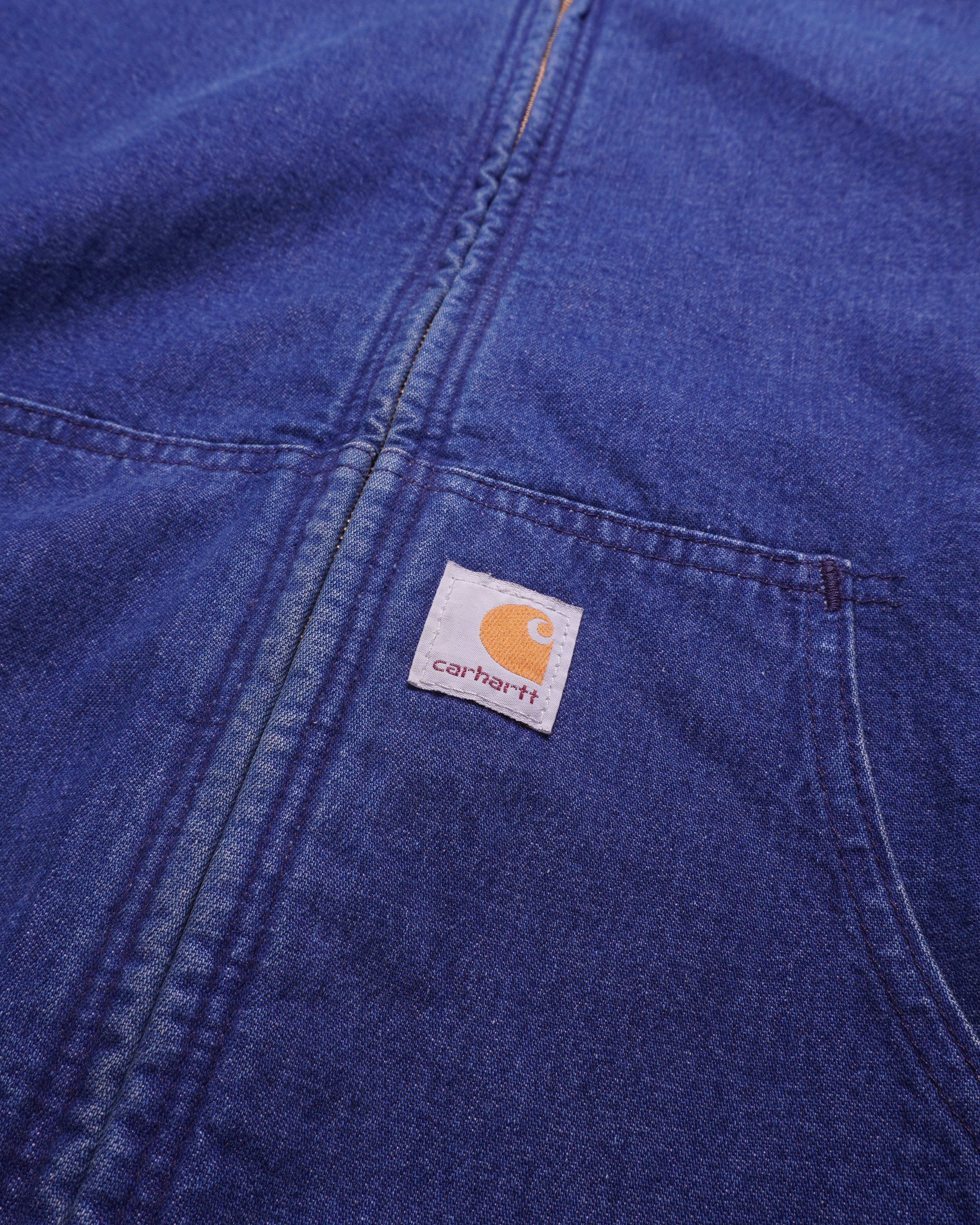 Carhartt Blue Active Denim Jacket - M