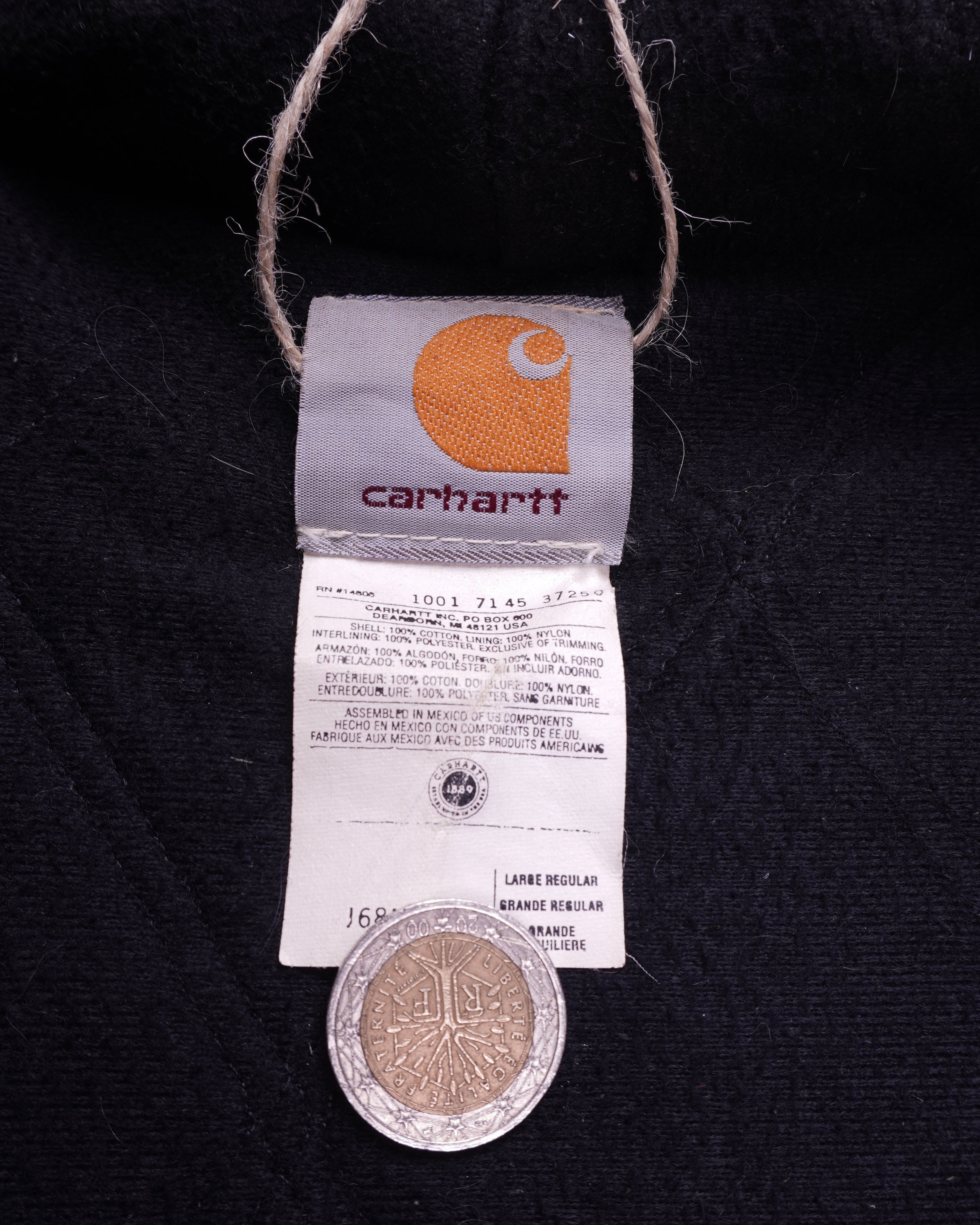 Carhartt 2000's Green Active Jacket - L