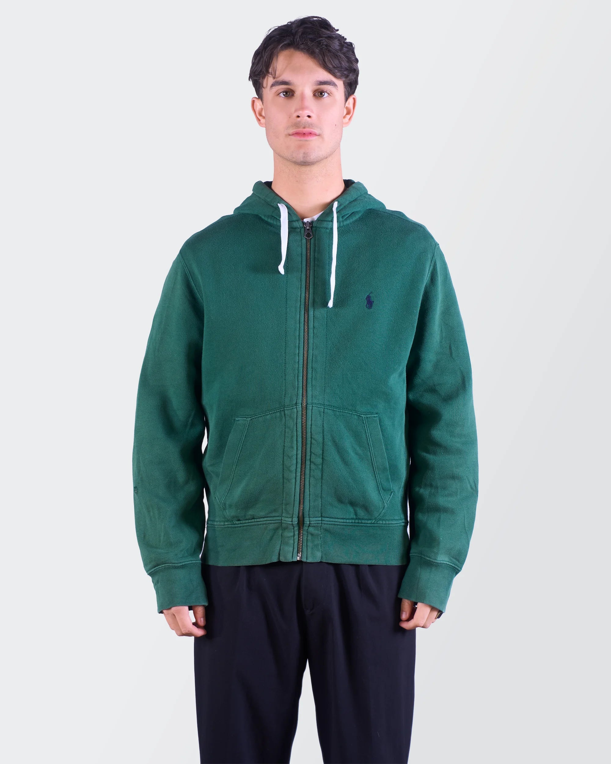 Ralph Lauren Full-Zip Hoodie - M