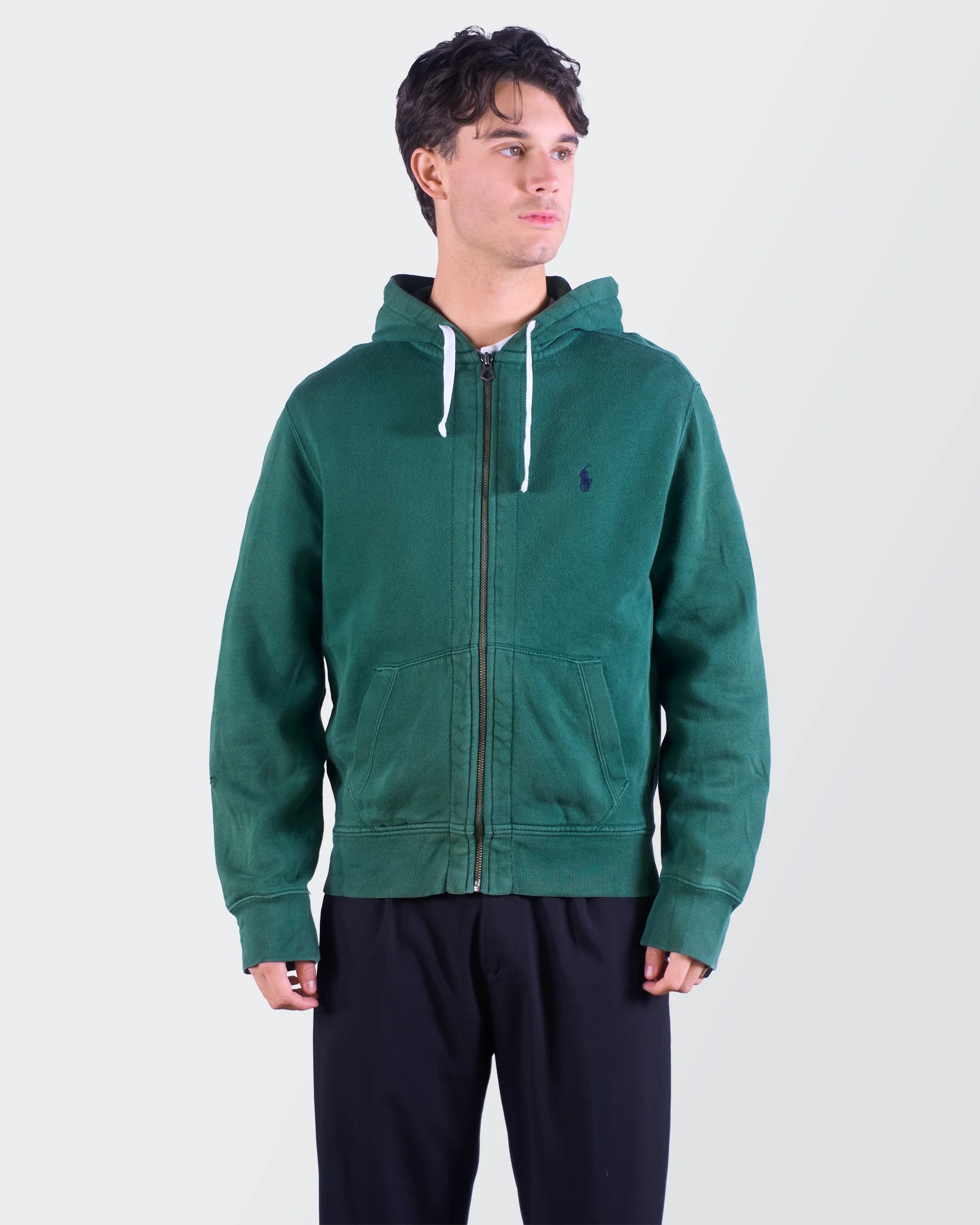 Ralph Lauren Full-Zip Hoodie - M