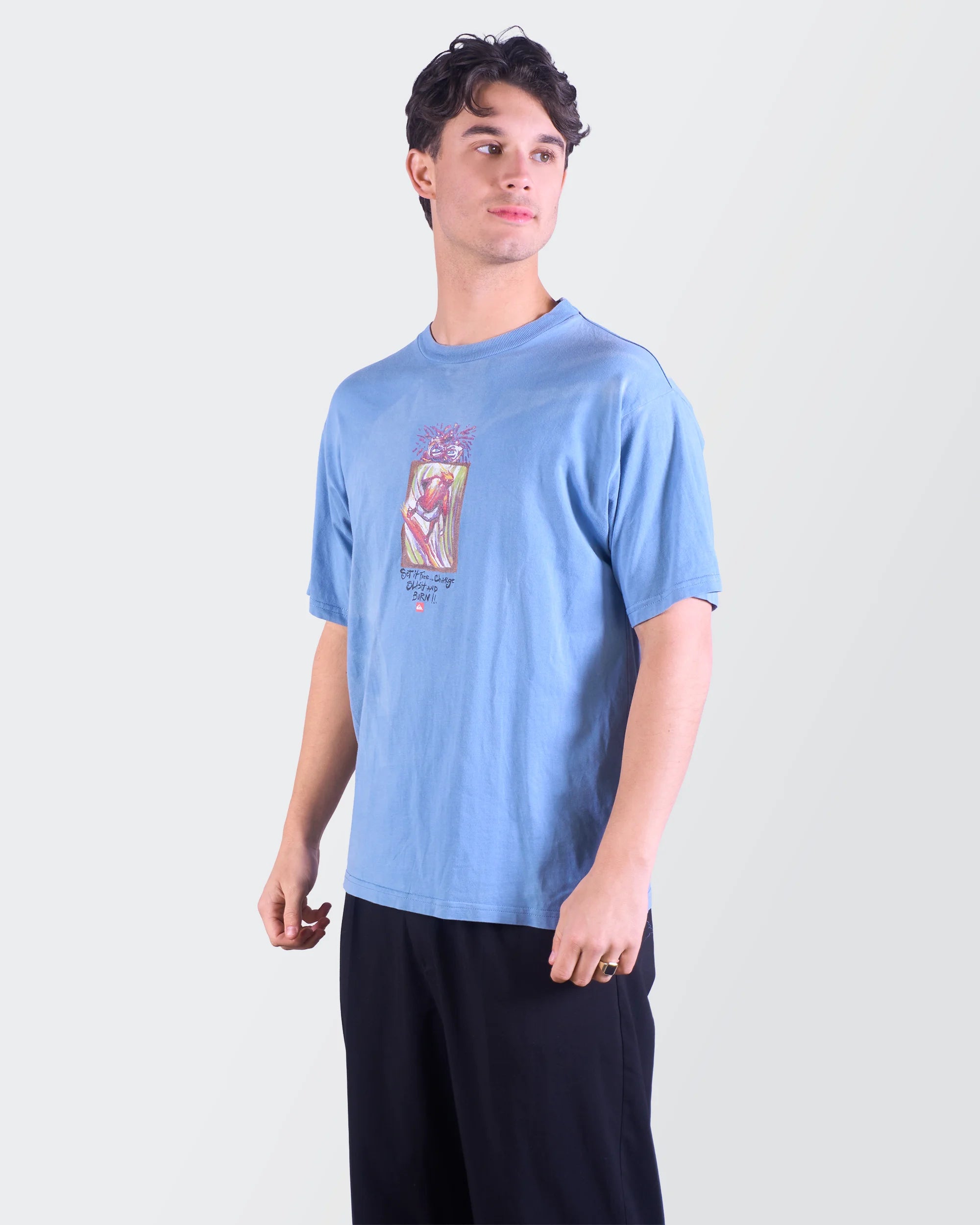 Quicksilver Blue T-shirt M