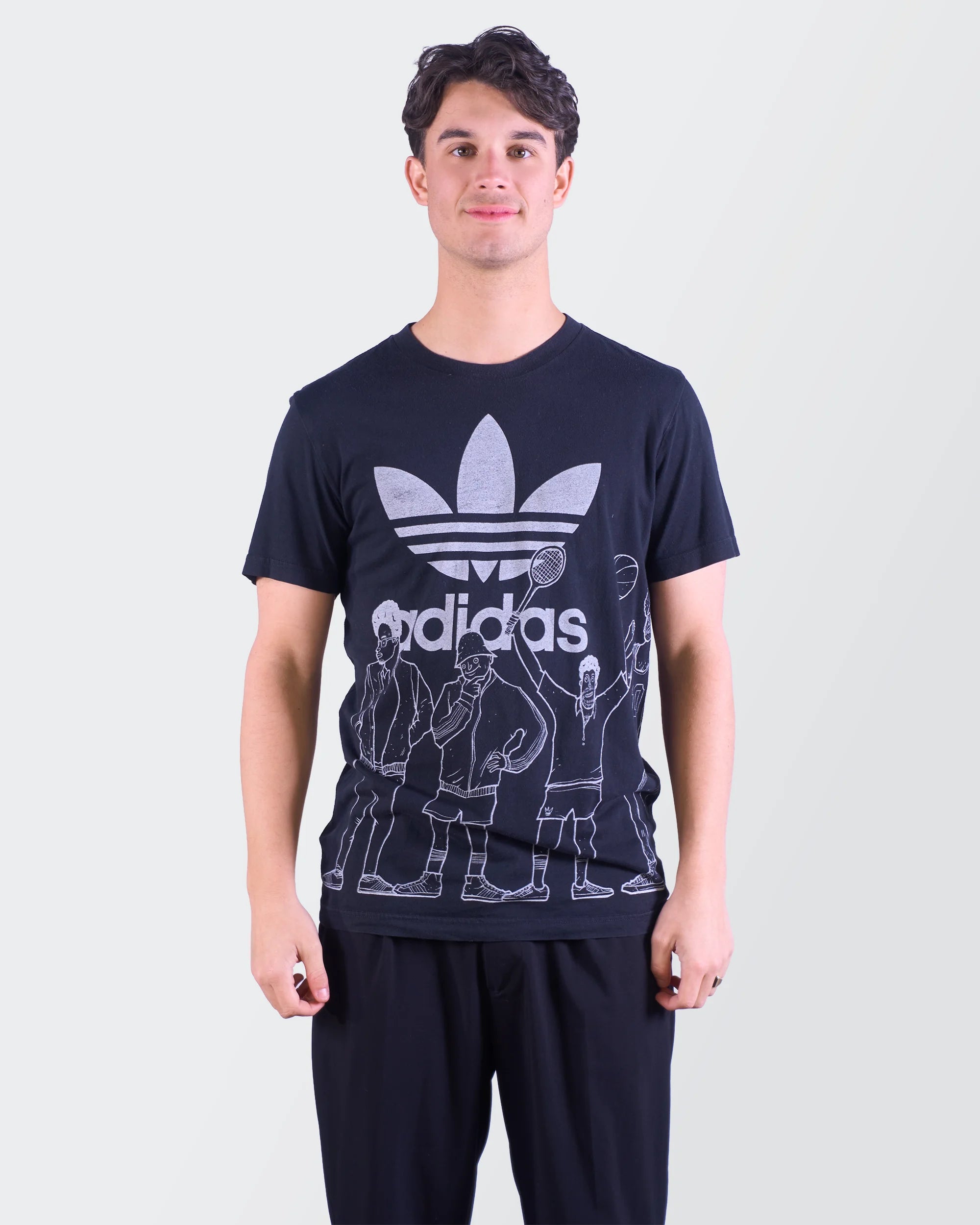 Adidas Black T-shirt S