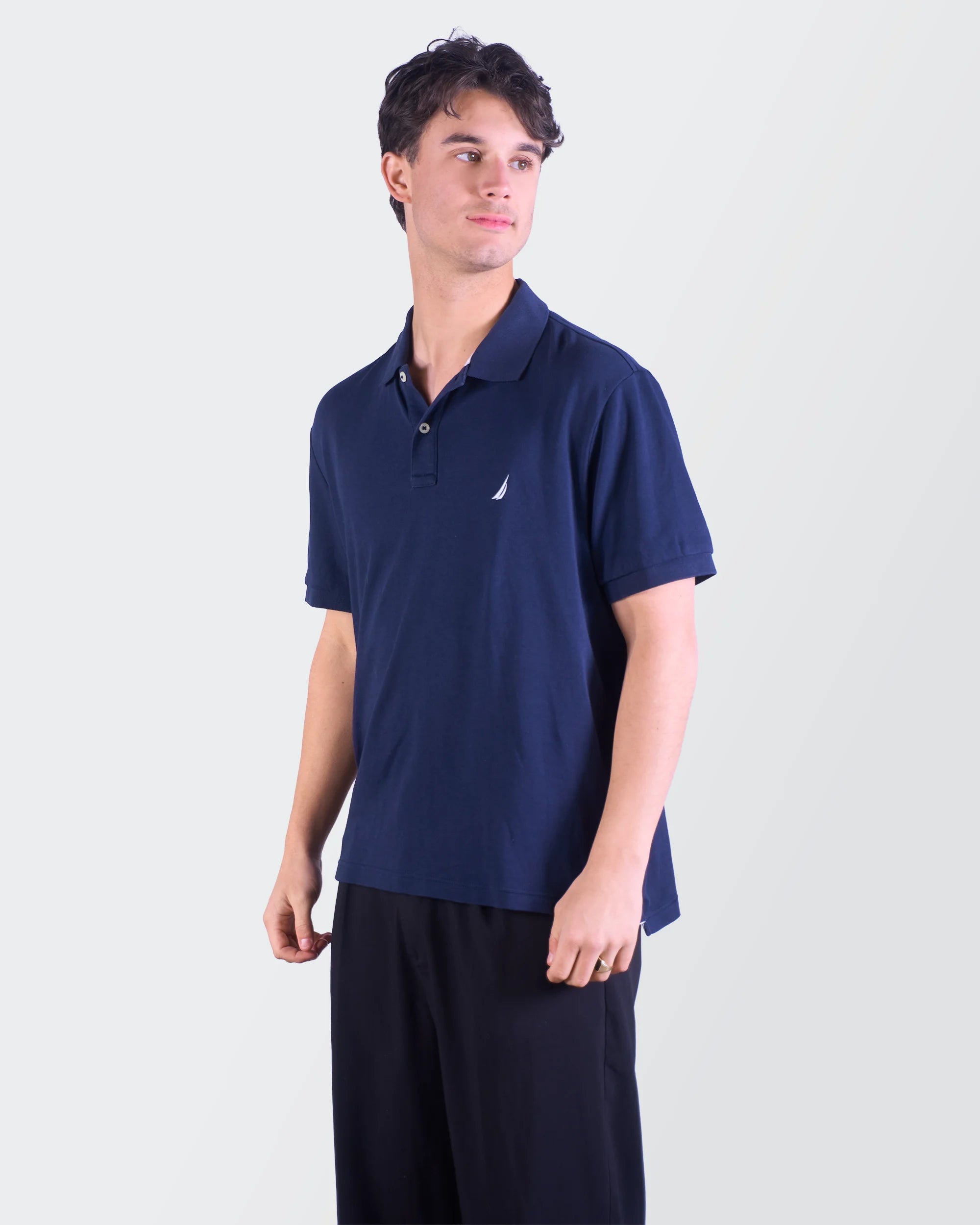 Nautica Navy Polo Shirt M