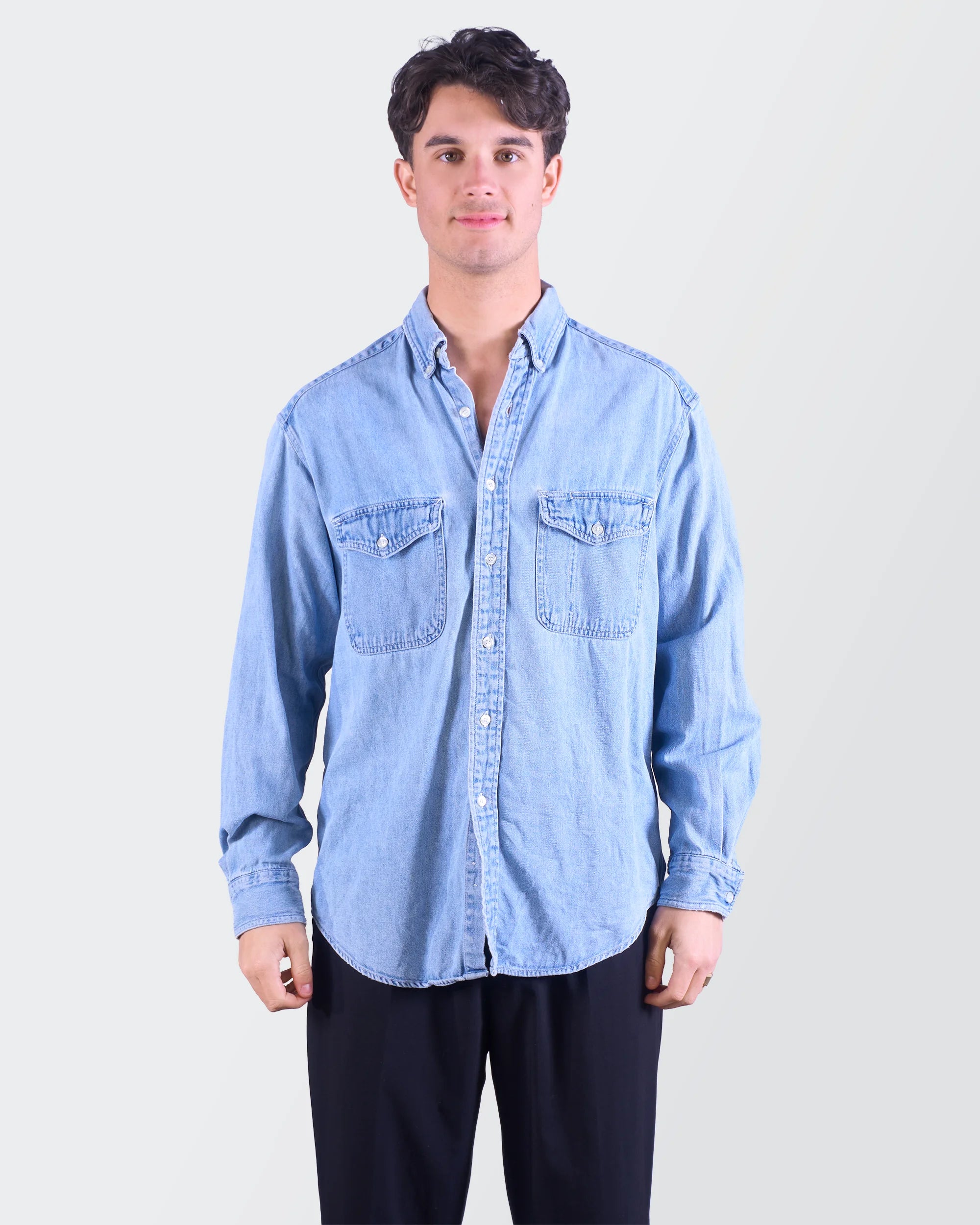 Ralph Lauren Blue Shirt M
