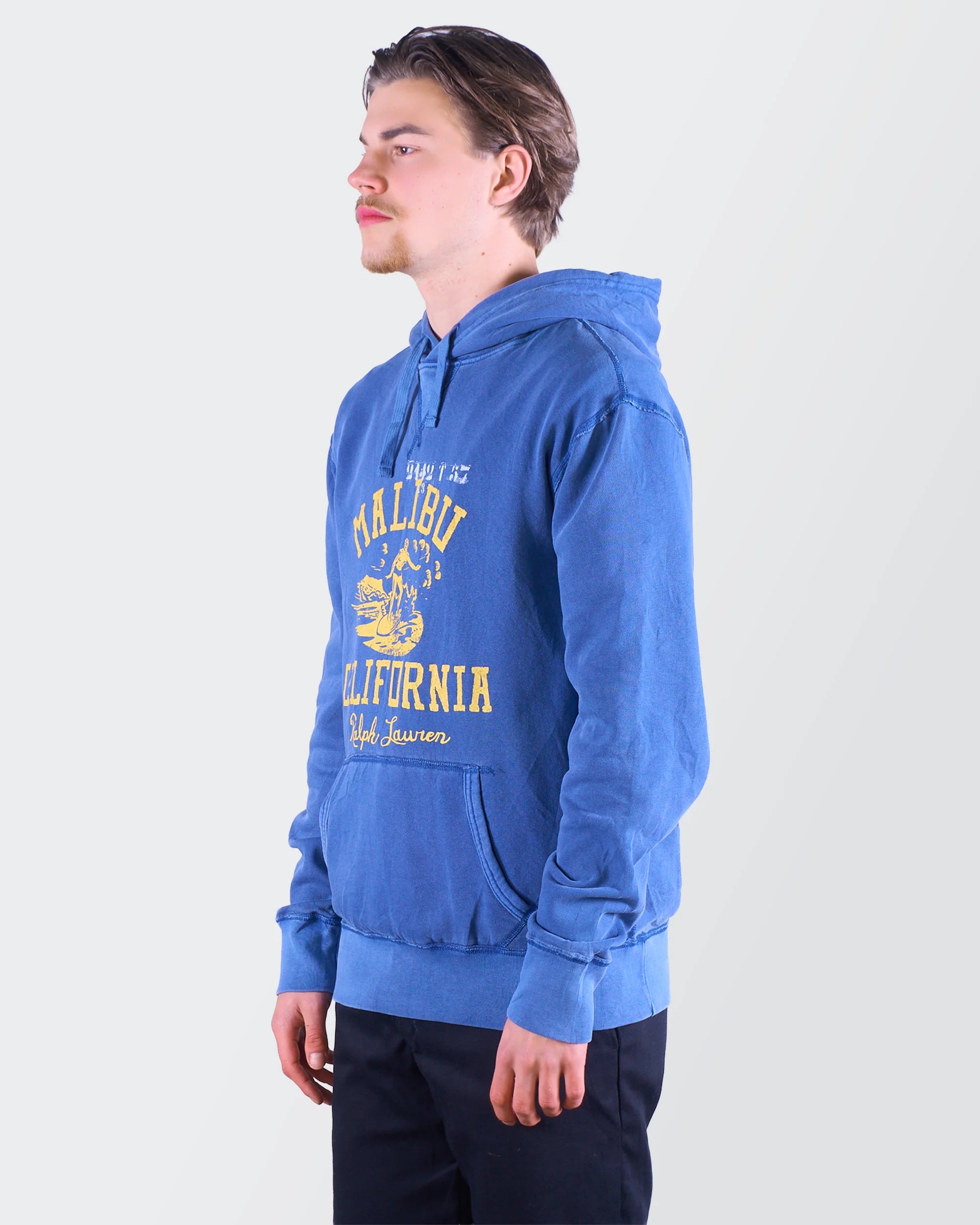 Ralph Lauren blauwe hoodie maat L
