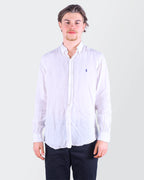 Ralph Lauren White Linnen Shirt M