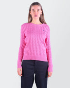 Ralph Lauren roze trui maat S katoen