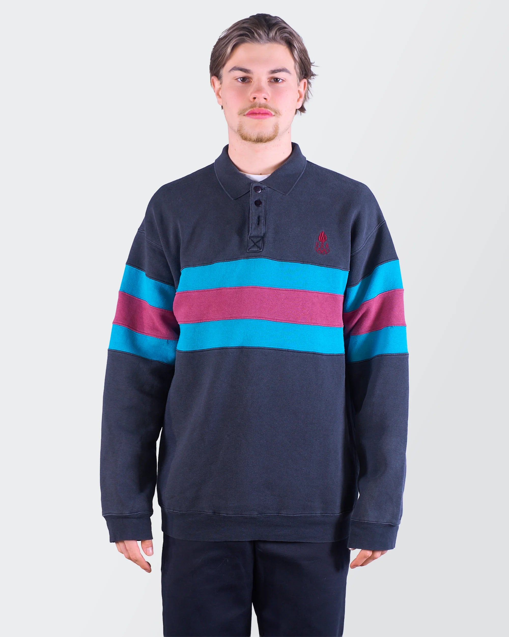 Olympics Blue Rugby Sweater L