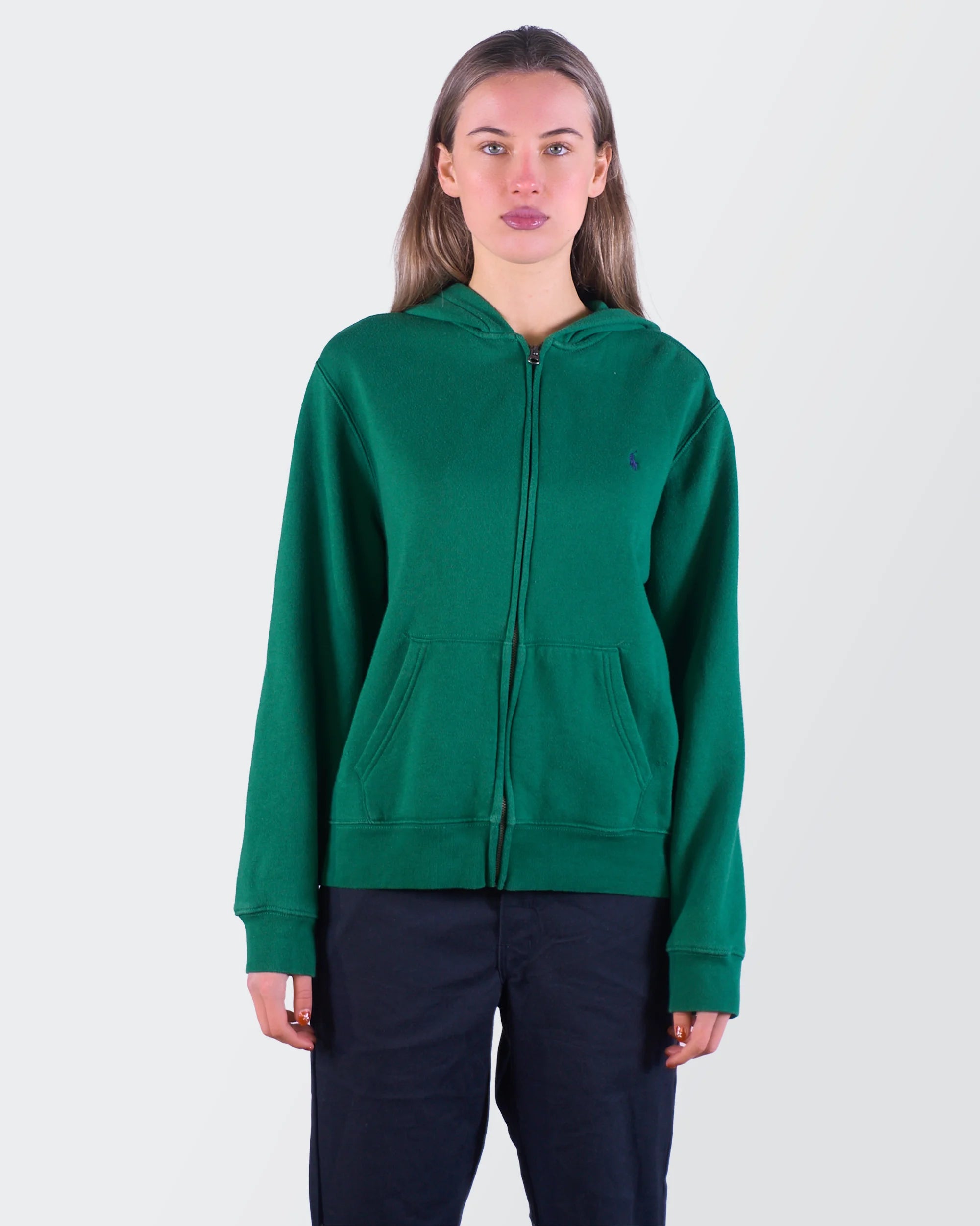 Ralph Lauren hoodie met rits (maat S)