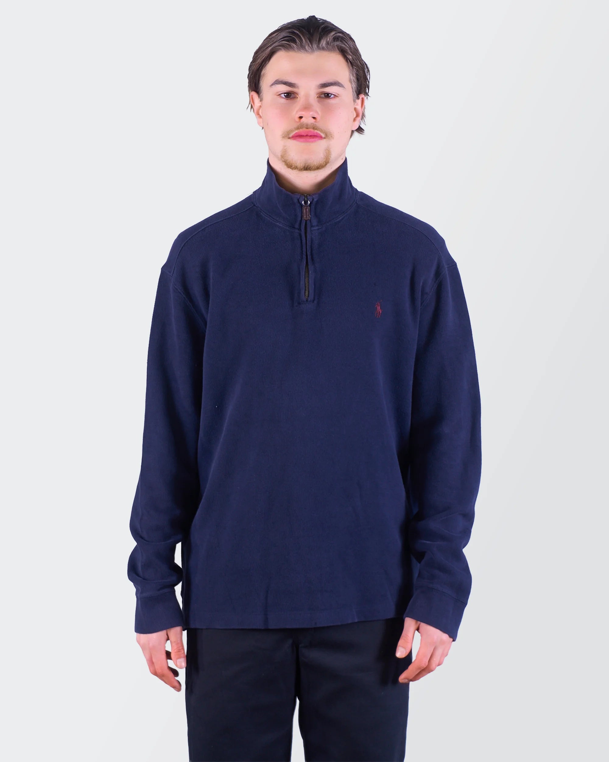 Ralph Lauren Quarter-Zip Sweater - L