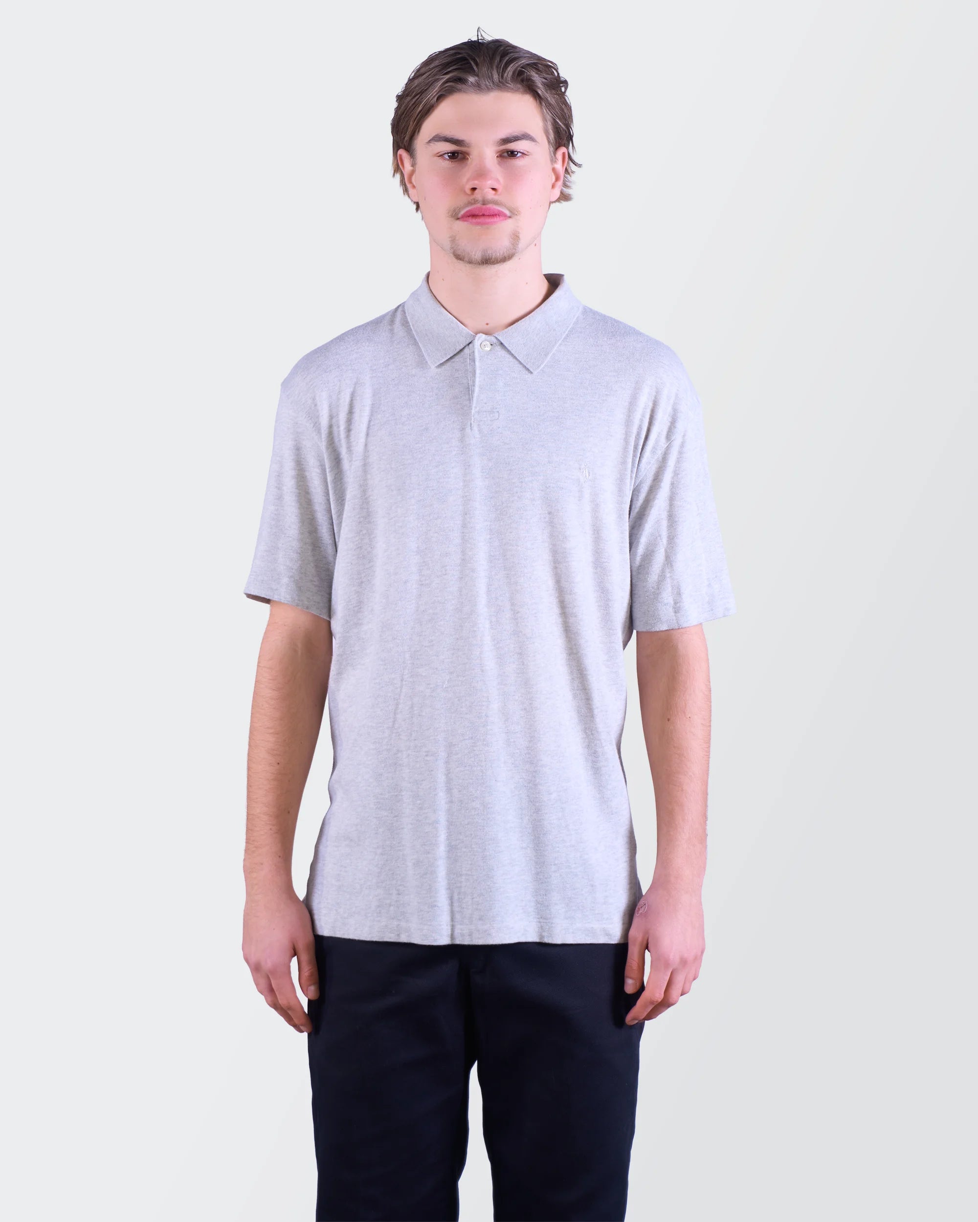 Ralph Lauren grijze poloshirt maat M