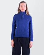 Ralph Lauren trui met kwartrits (maat XS)