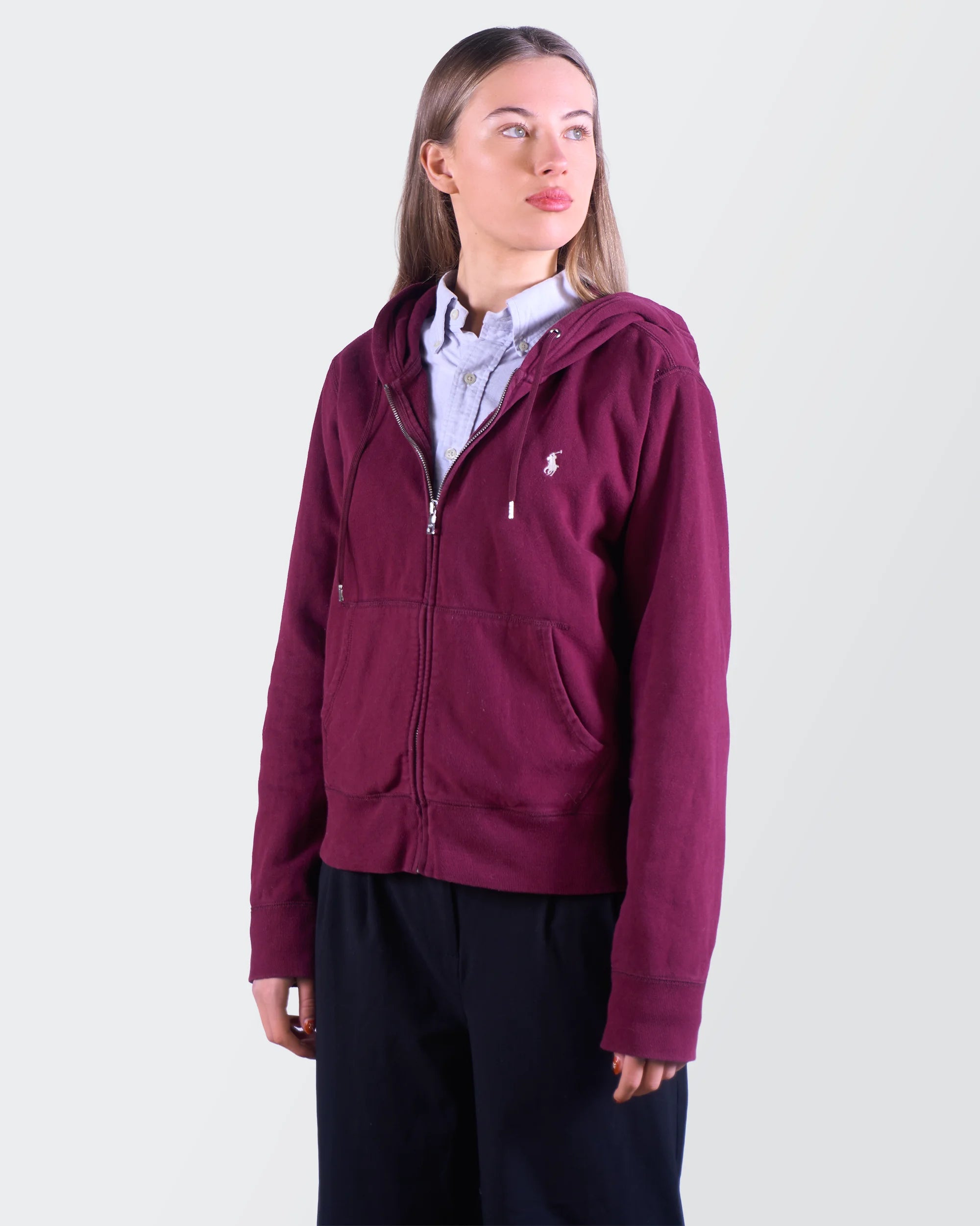 Ralph Lauren hoodie met rits (maat M)