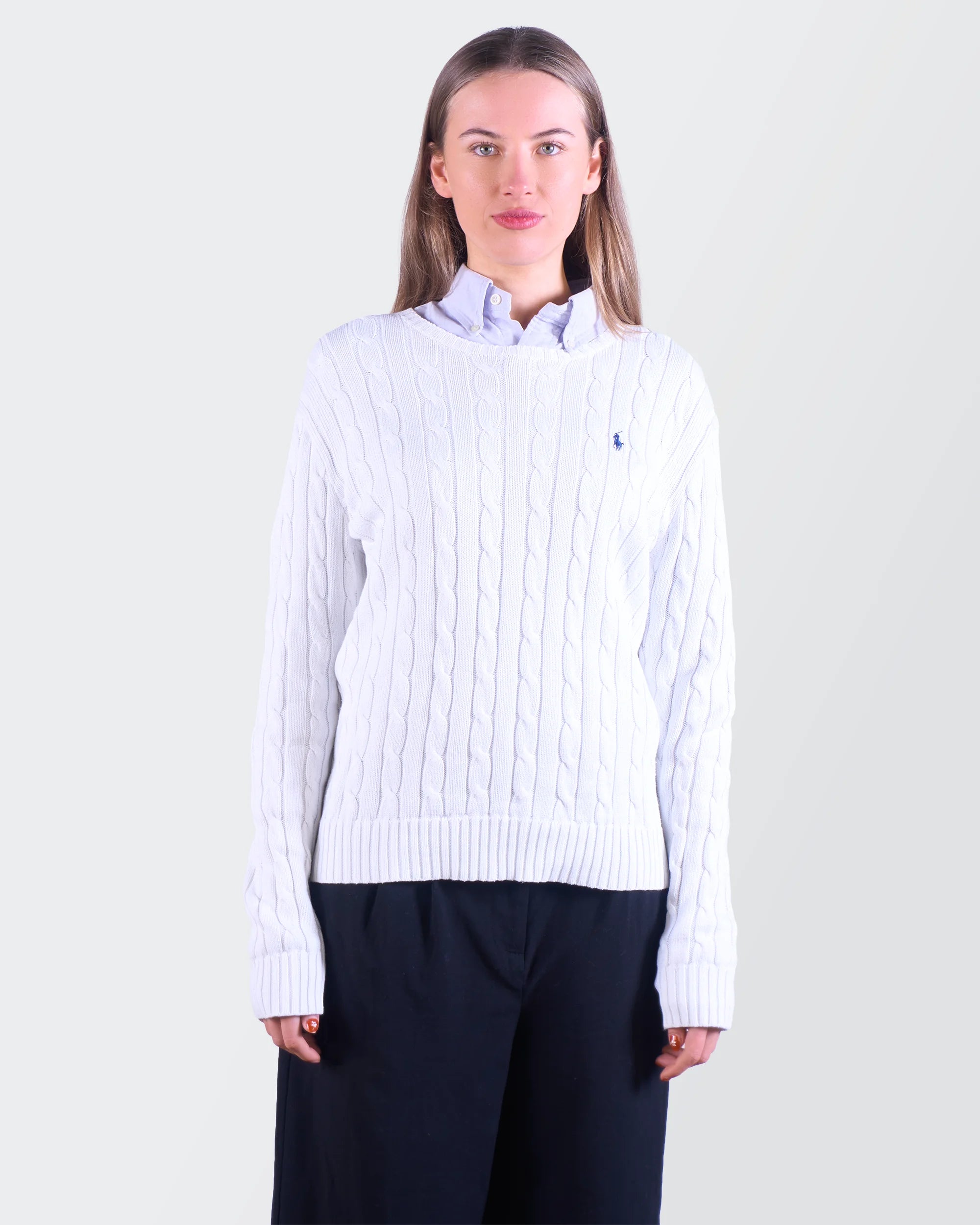 Ralph Lauren Cable Knit Sweater - M