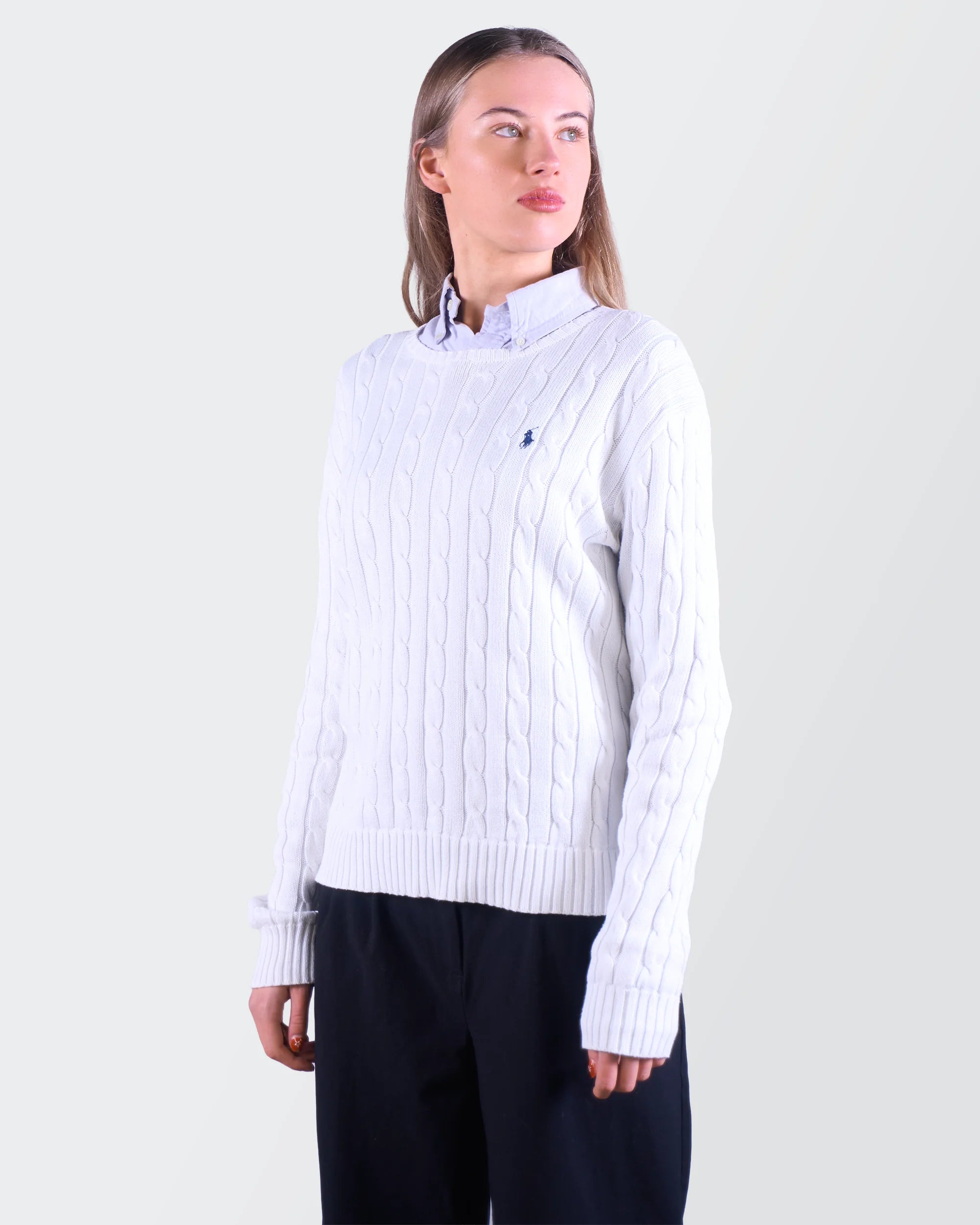 Ralph Lauren Cable Knit Sweater - M