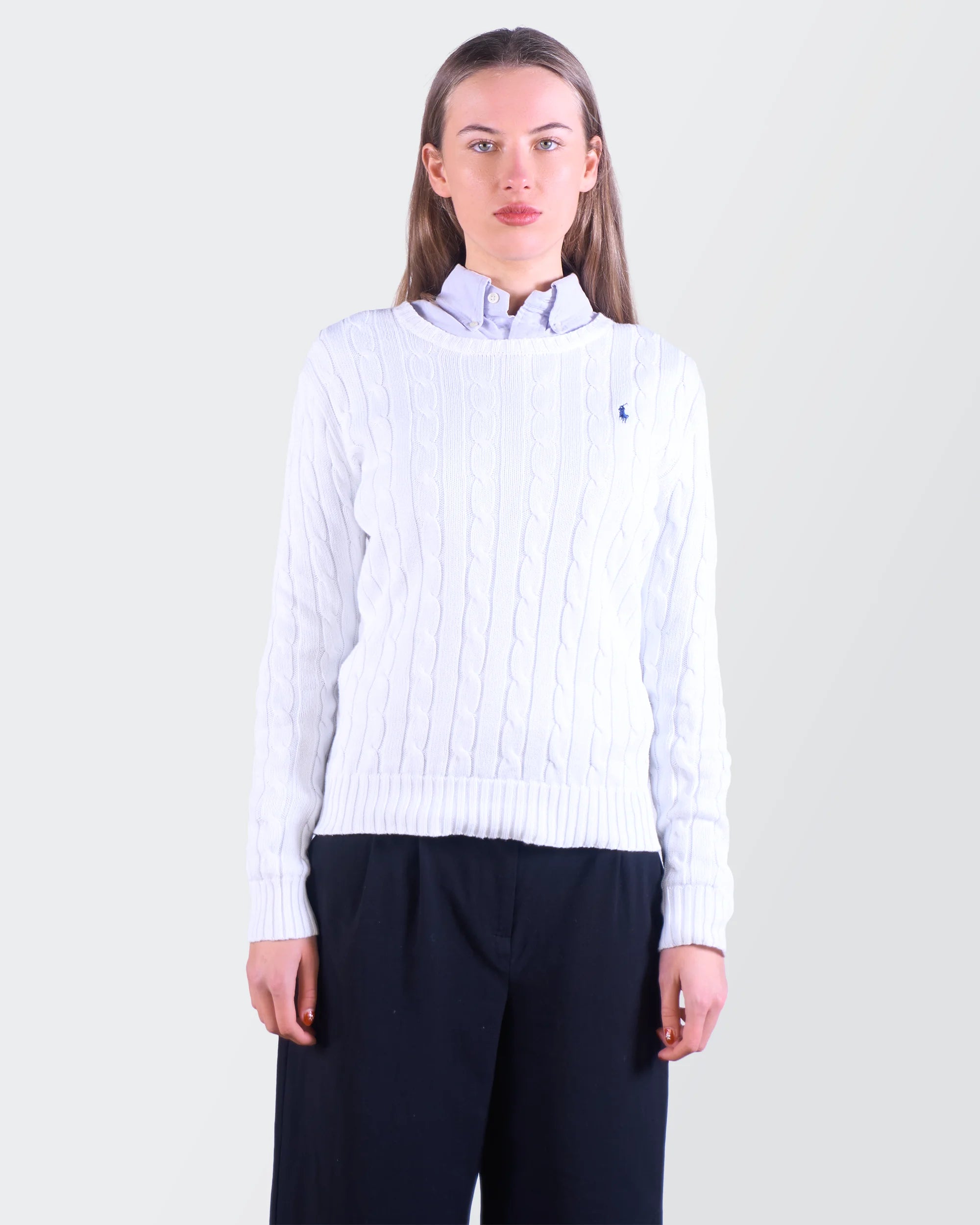 Ralph Lauren Cable Knit Sweater - S