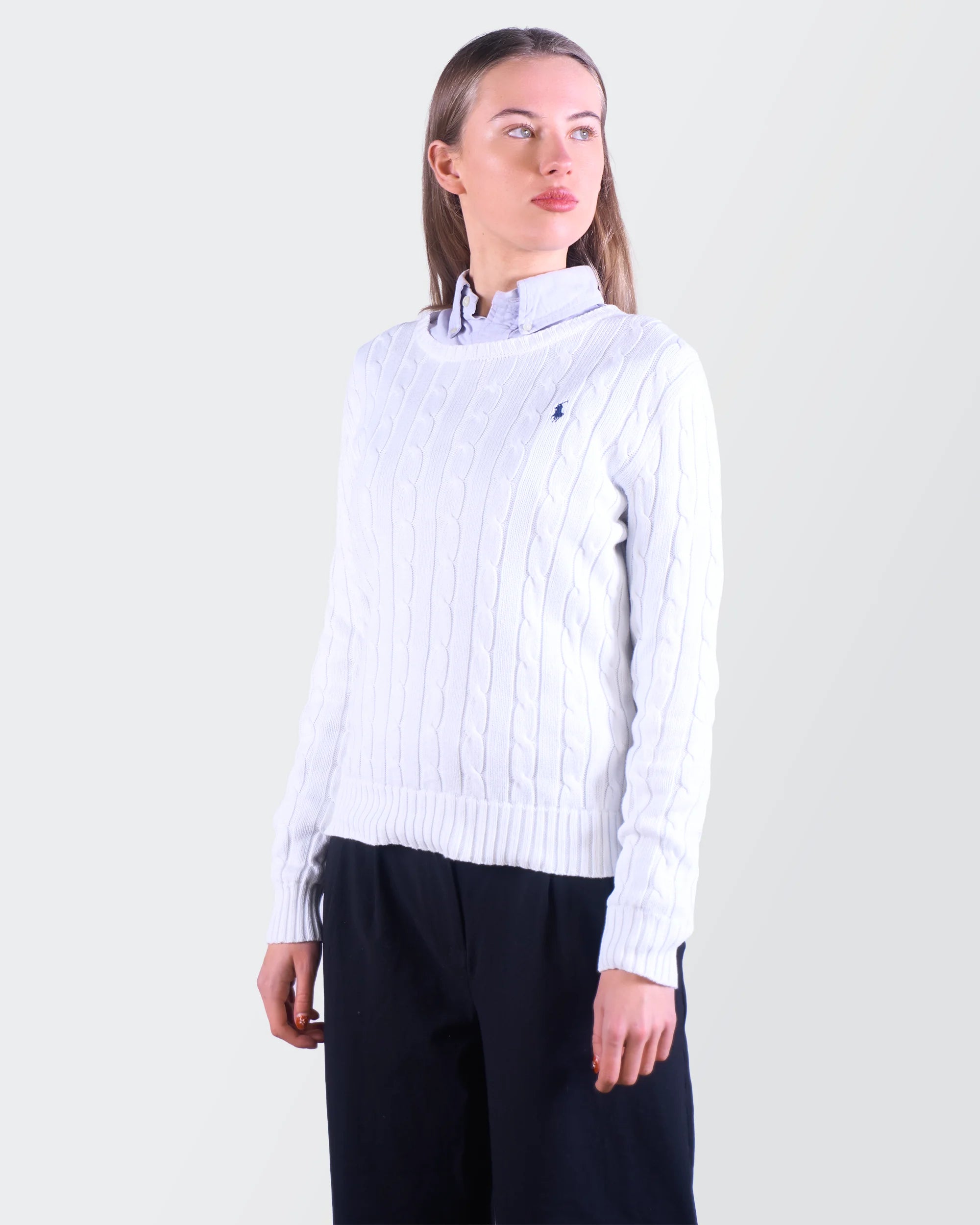 Ralph Lauren Cable Knit Sweater - S