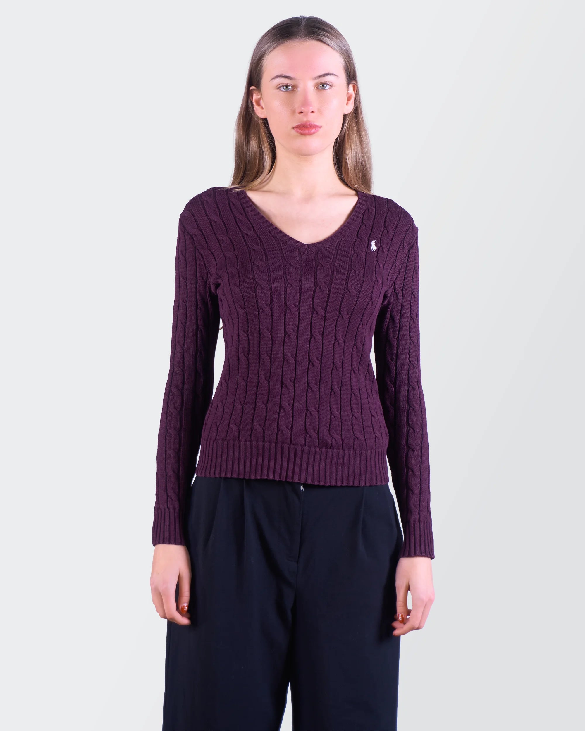Ralph Lauren Cable Knit Sweater - S