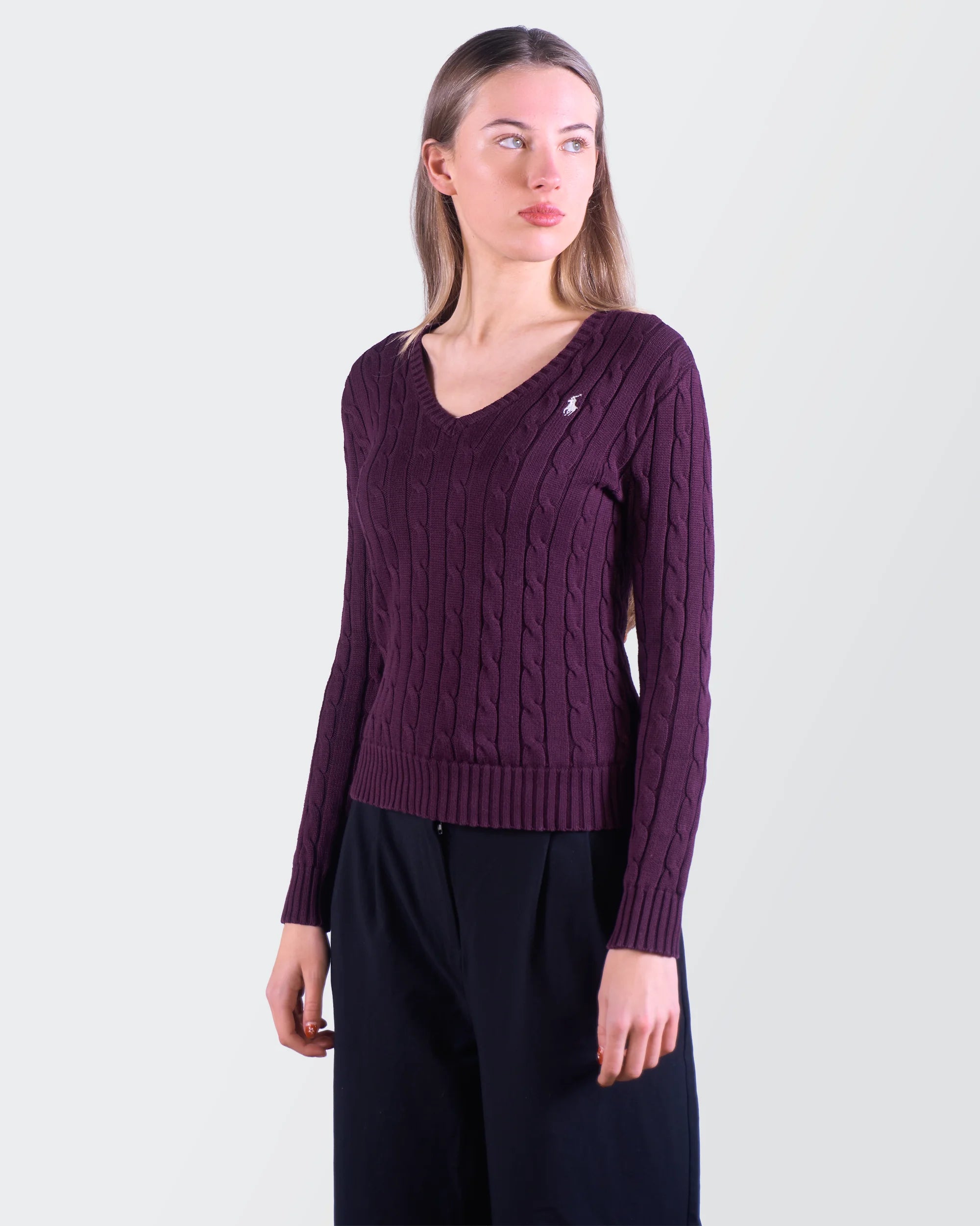 Ralph Lauren Cable Knit Sweater - S