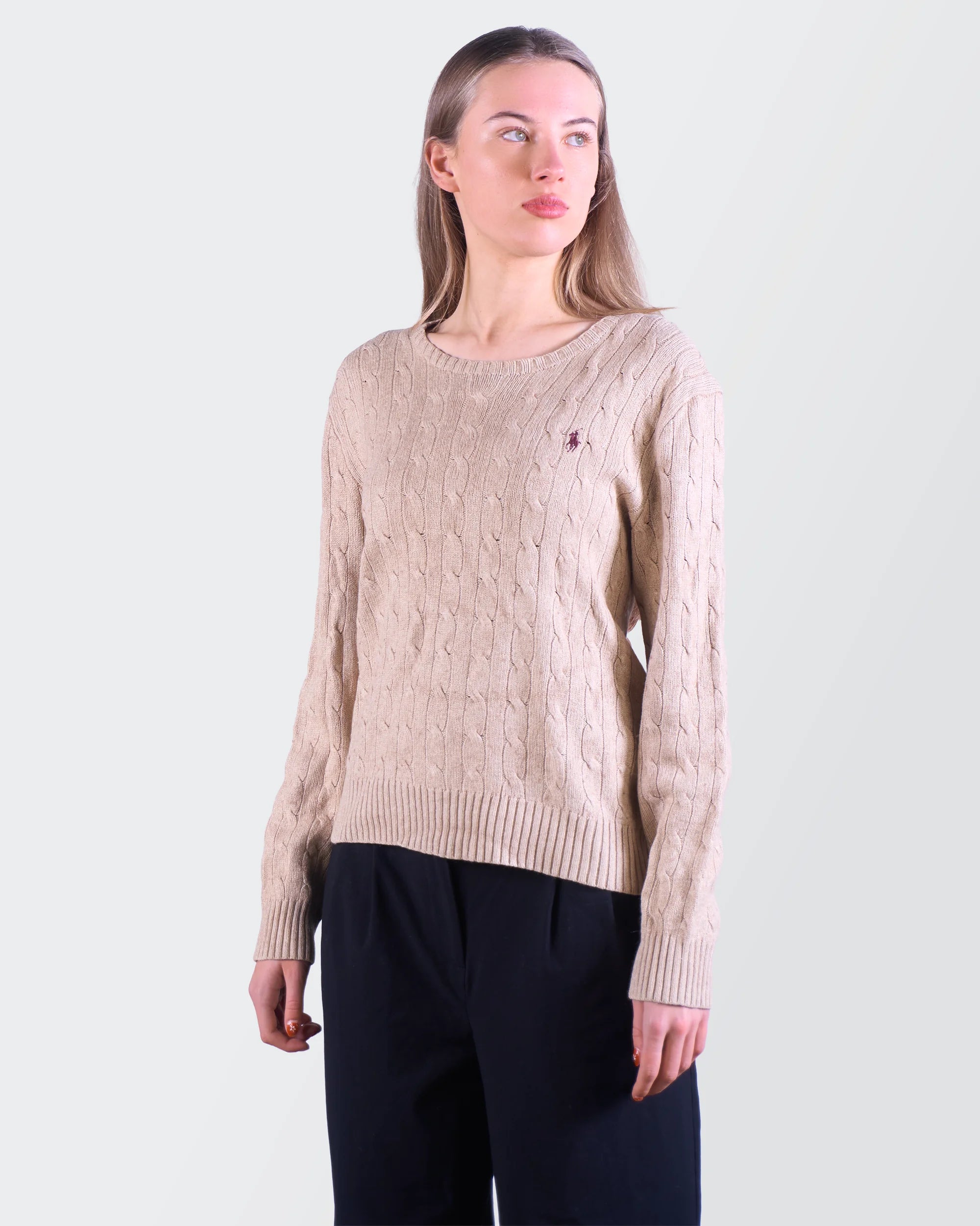 Ralph Lauren Cable Knit Sweater - M
