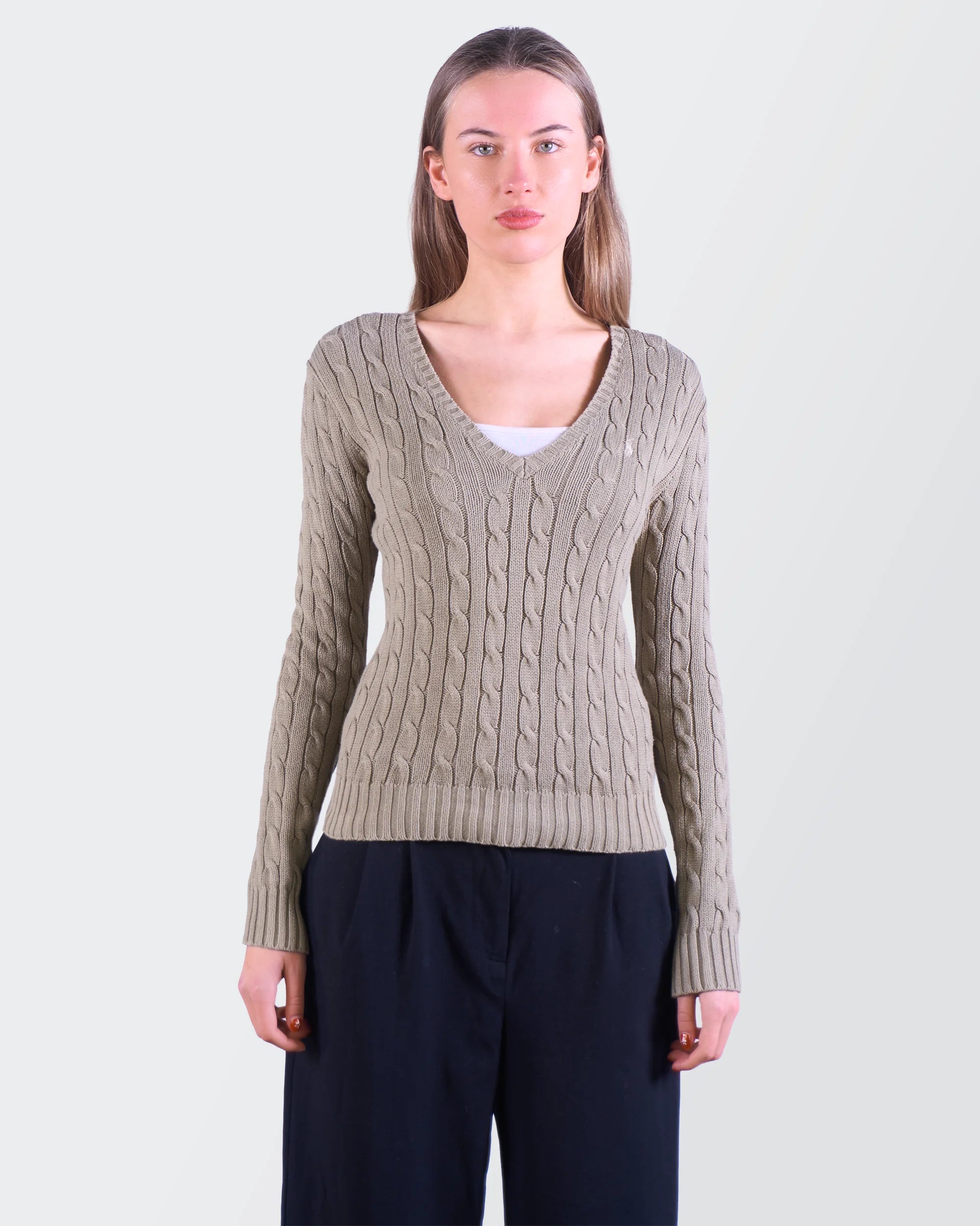 Ralph Lauren Cable Knit Sweater - M