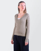 Ralph Lauren Cable Knit Sweater - M