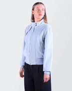 Burberry 2000's Blue Corduroy Bomber Jacket - S