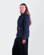 Carhartt Navy Hooded Canvas Jacket S