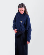 Carhartt marineblauwe anorakjas maat S