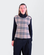 Burberry Beige Wool Vest - S