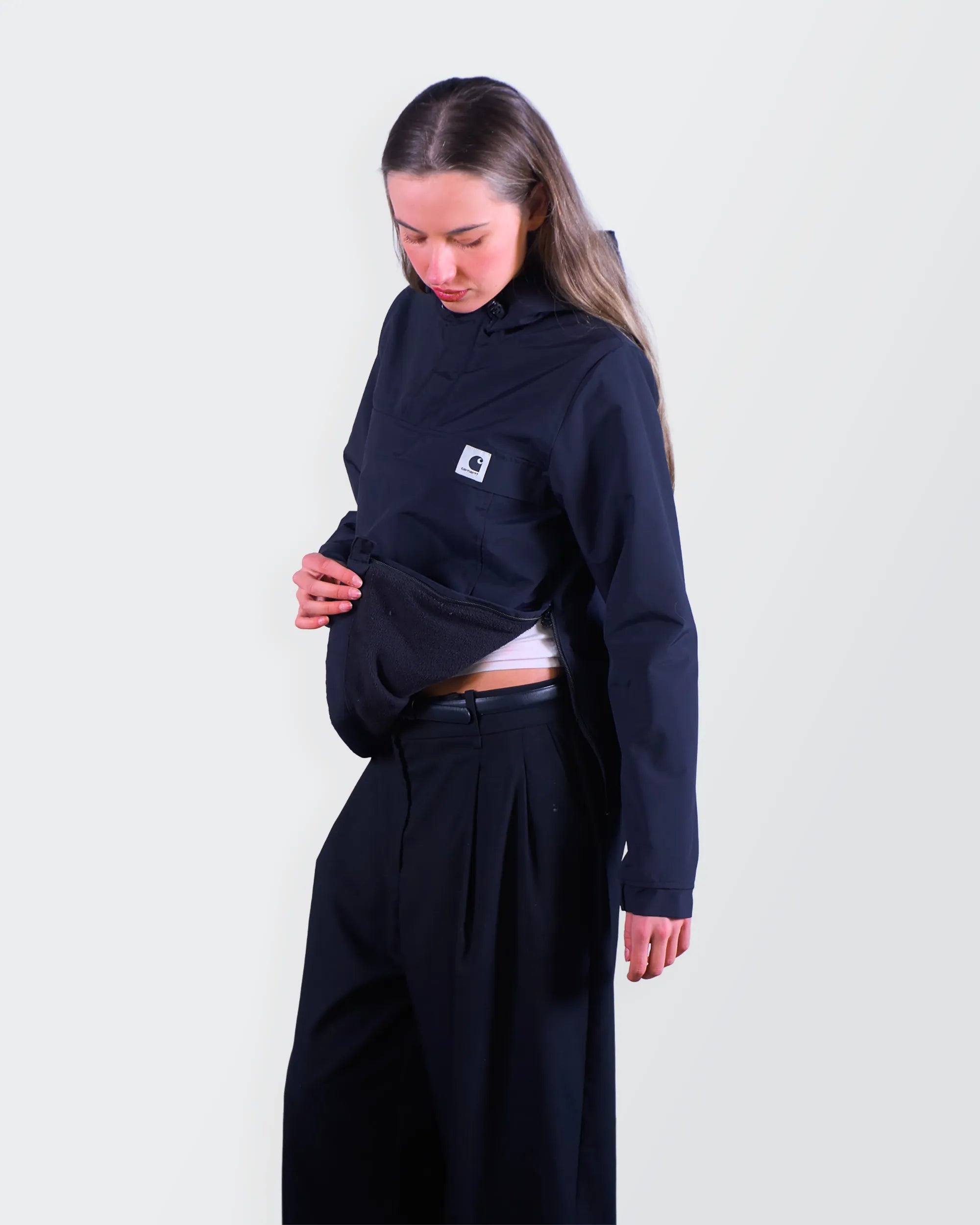 Carhartt Wip Navy Anorak Jacket - M