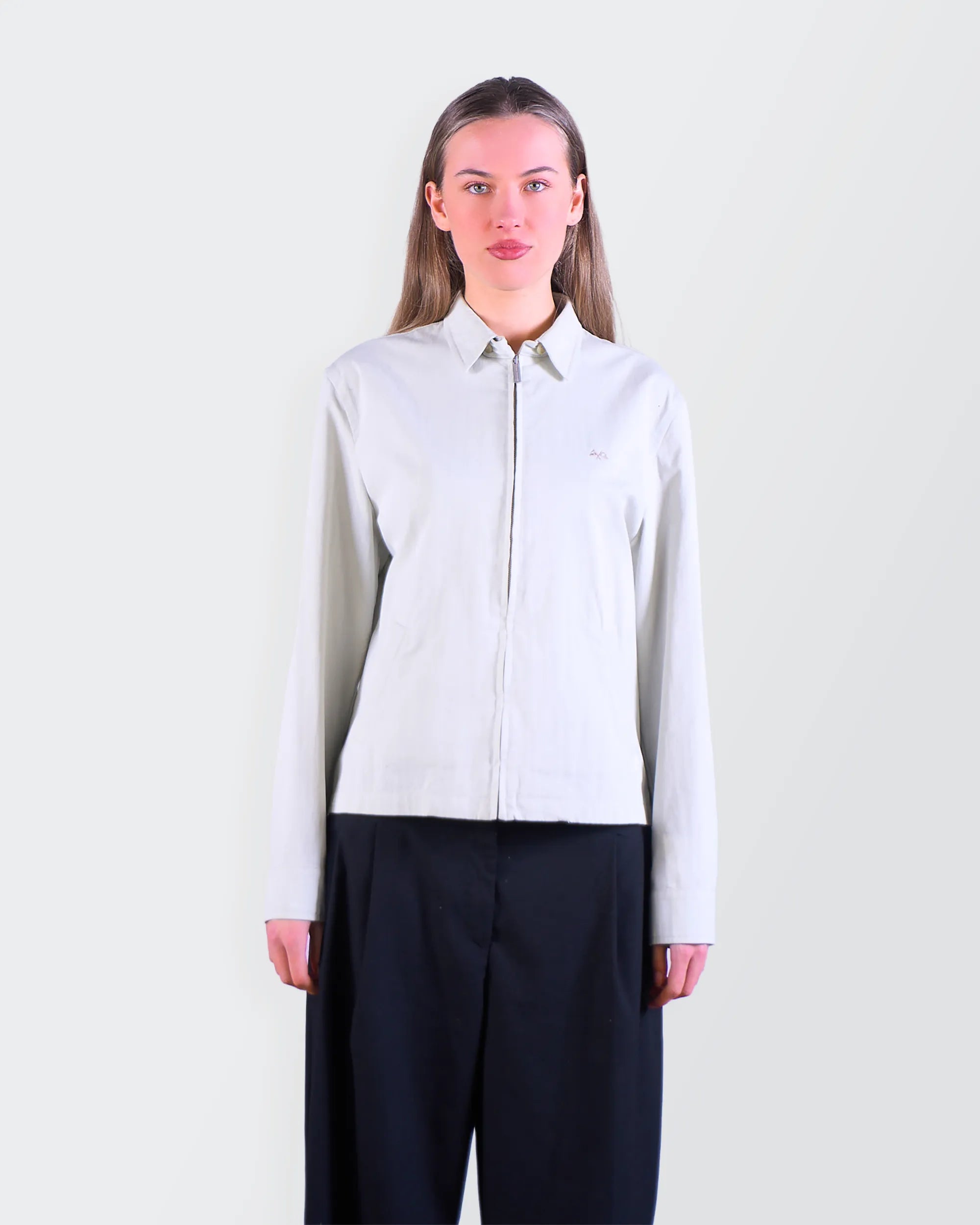 Burberry 2000's White Harrington Jacket - S