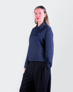 Burberry 2000's Navy Harrington Jacket - S