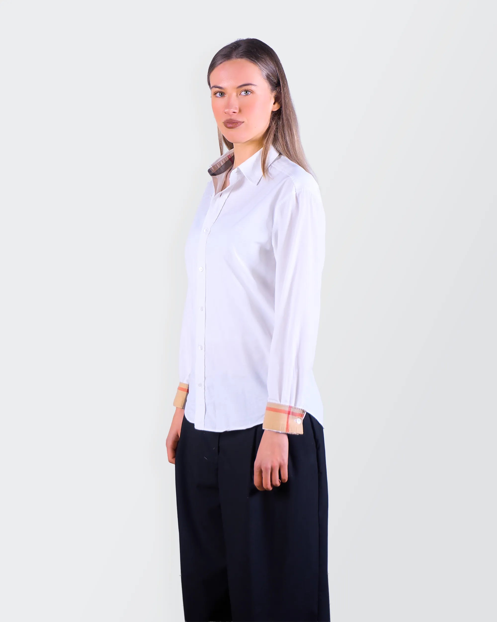 Burberry Button-Up Shirt - S