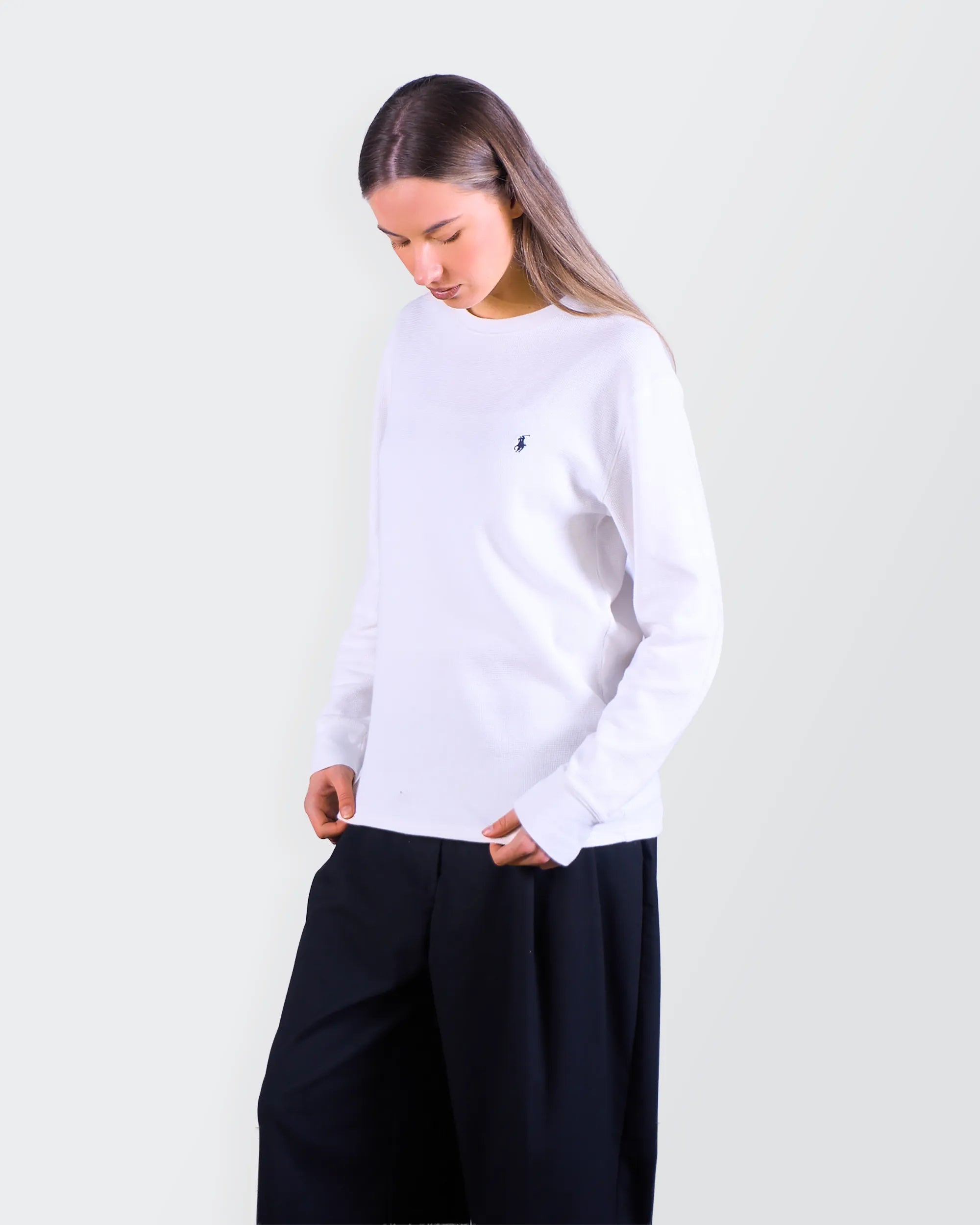 Ralph White Lauren Longsleeve - S