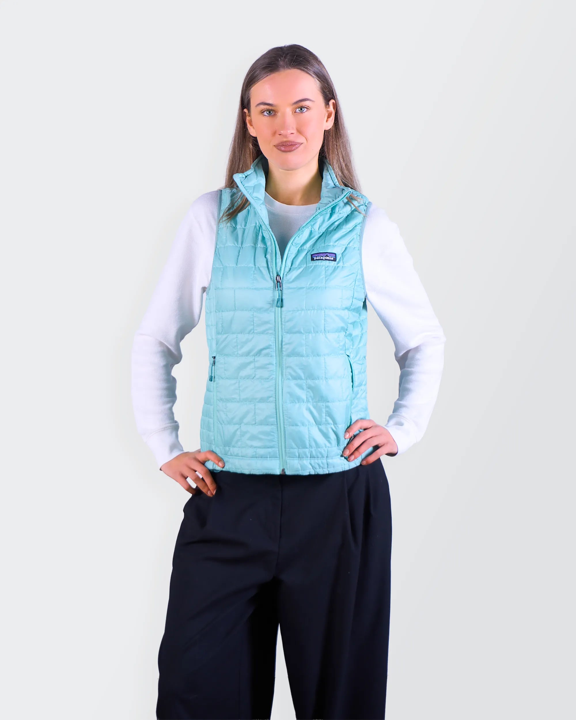 Patagonia Green Puffer Vest - S