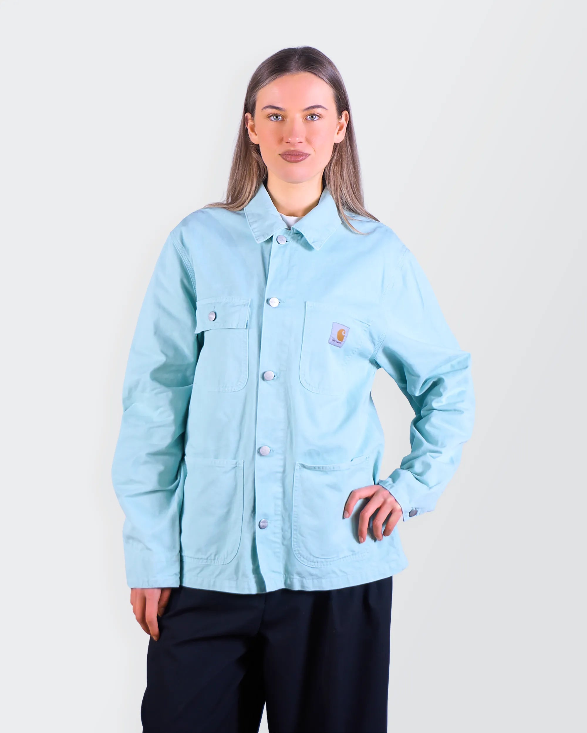Carhartt Blue Chore Coat - S