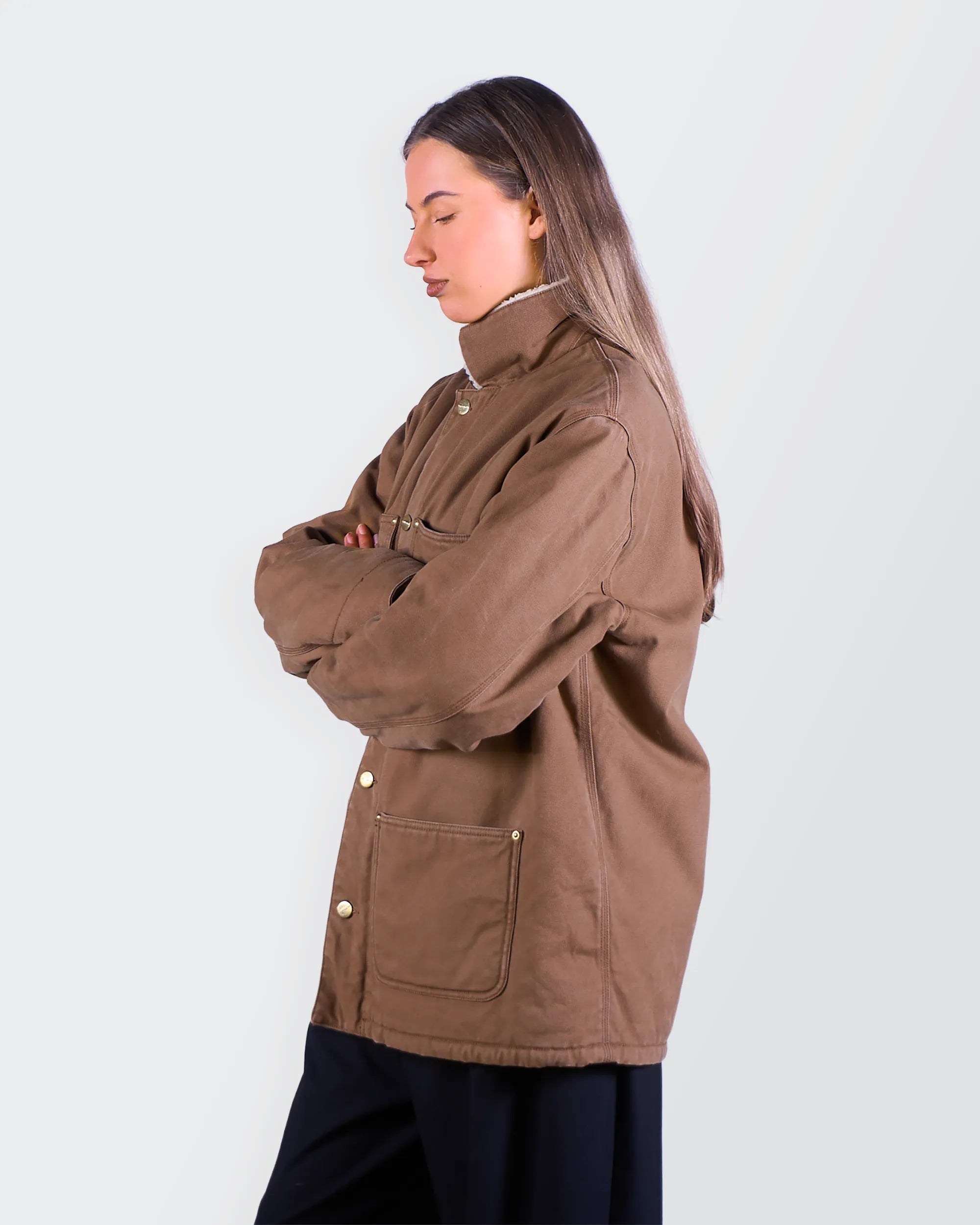 Carhartt Brown Chore Coat - S