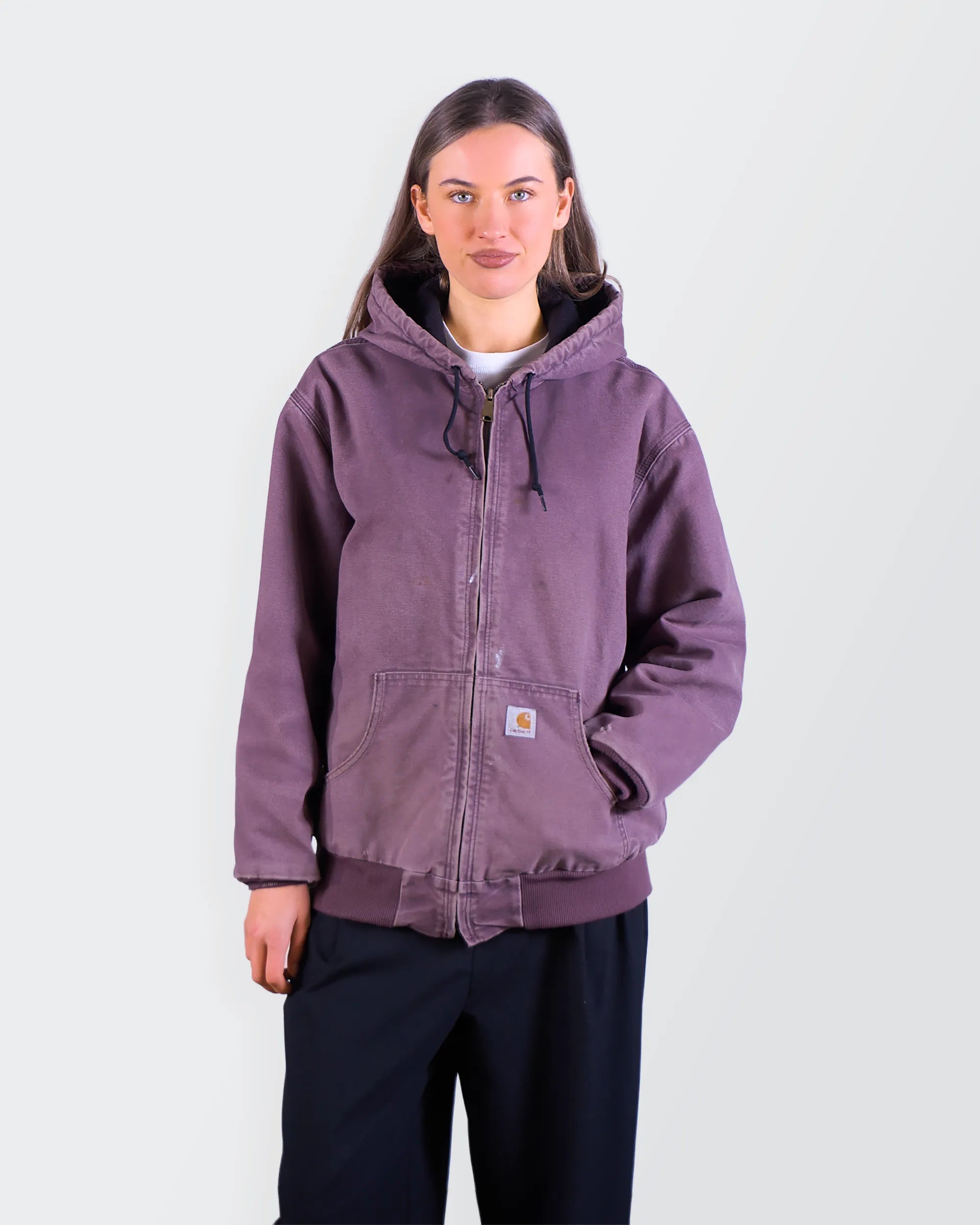 Rare Carhartt Purple Active Jacket M