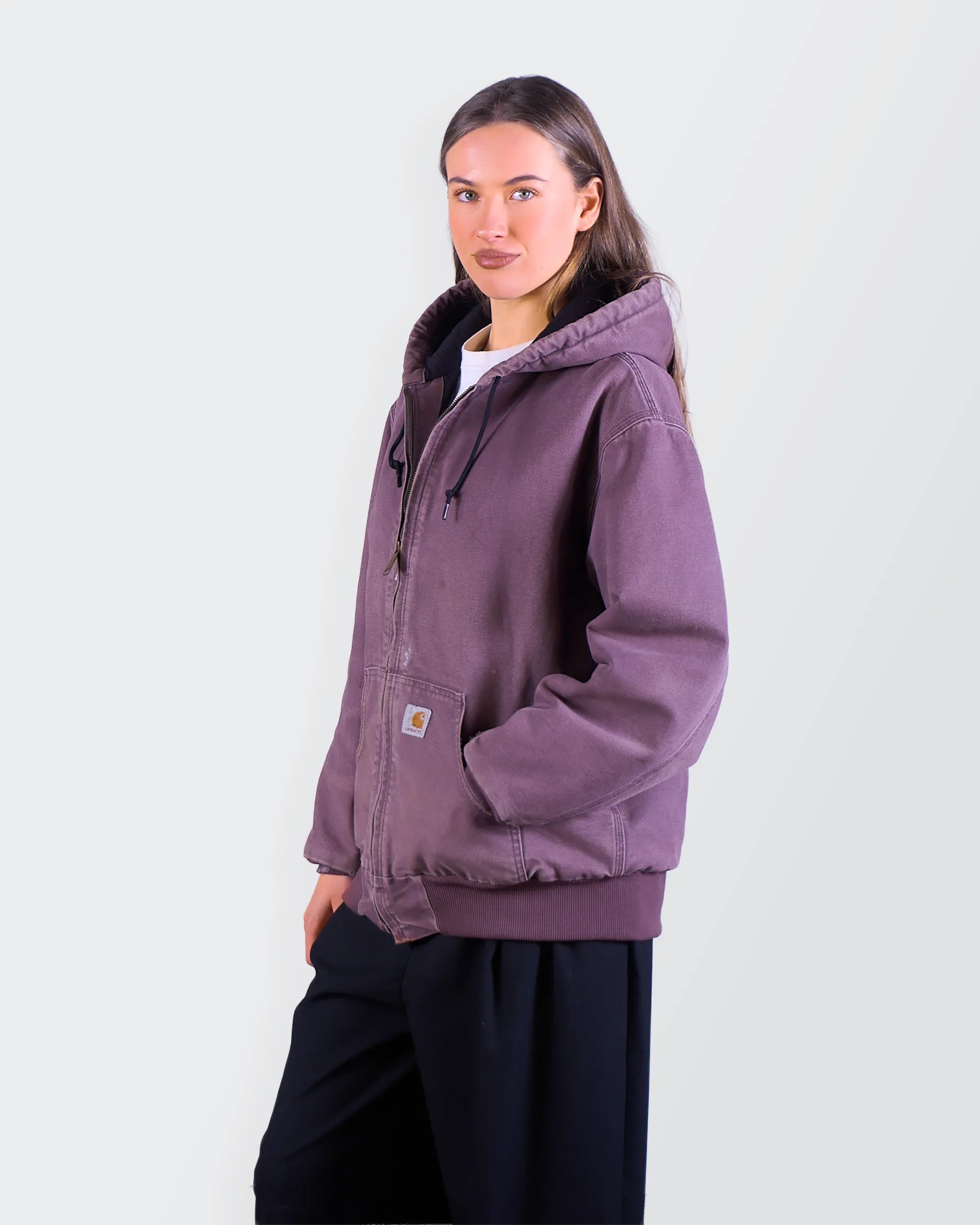 Rare Carhartt Purple Active Jacket M