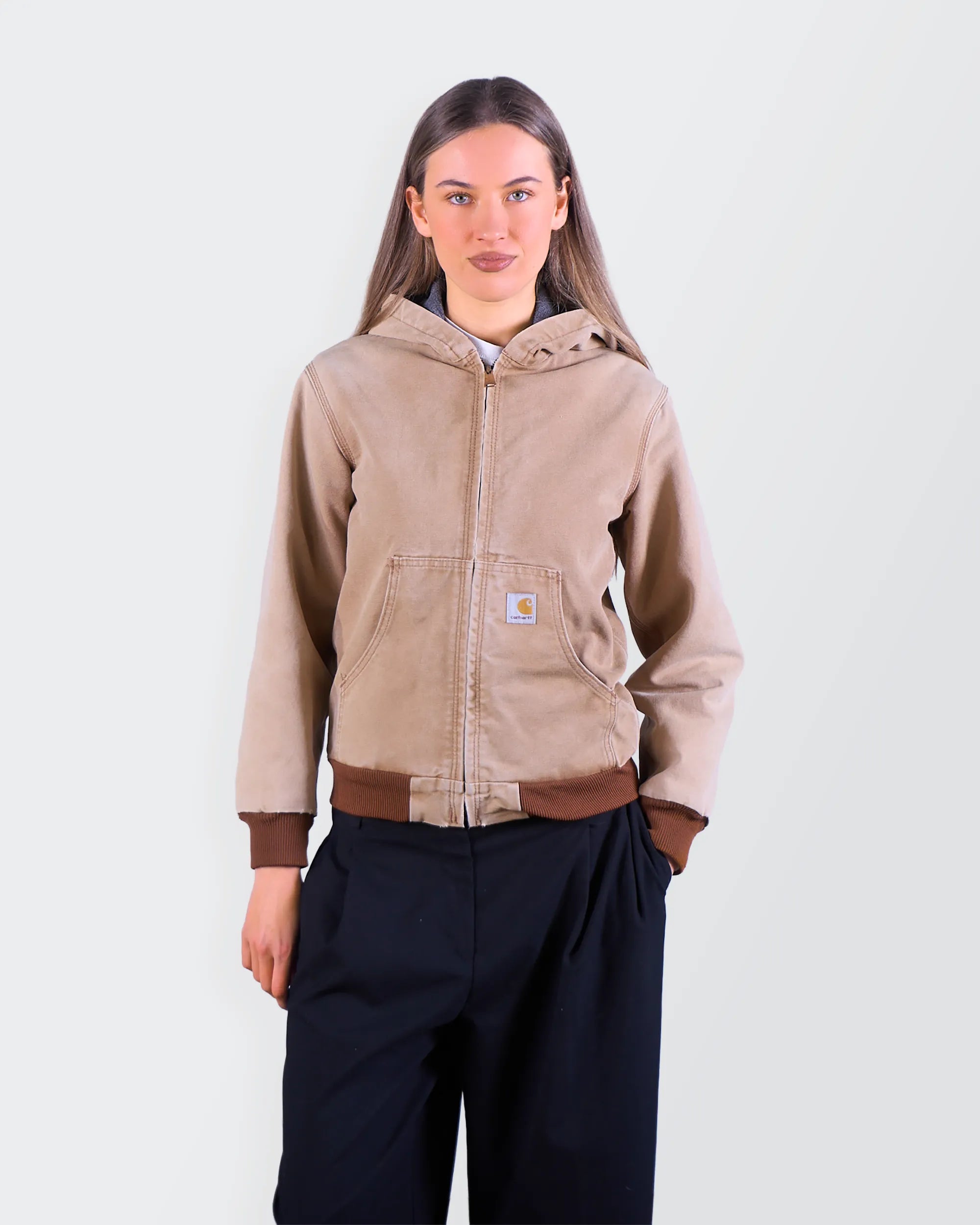 Carhartt Beige Active Canvas Jacket - XS