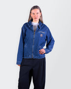 Carhartt Detroit-jack van blauw denim - M