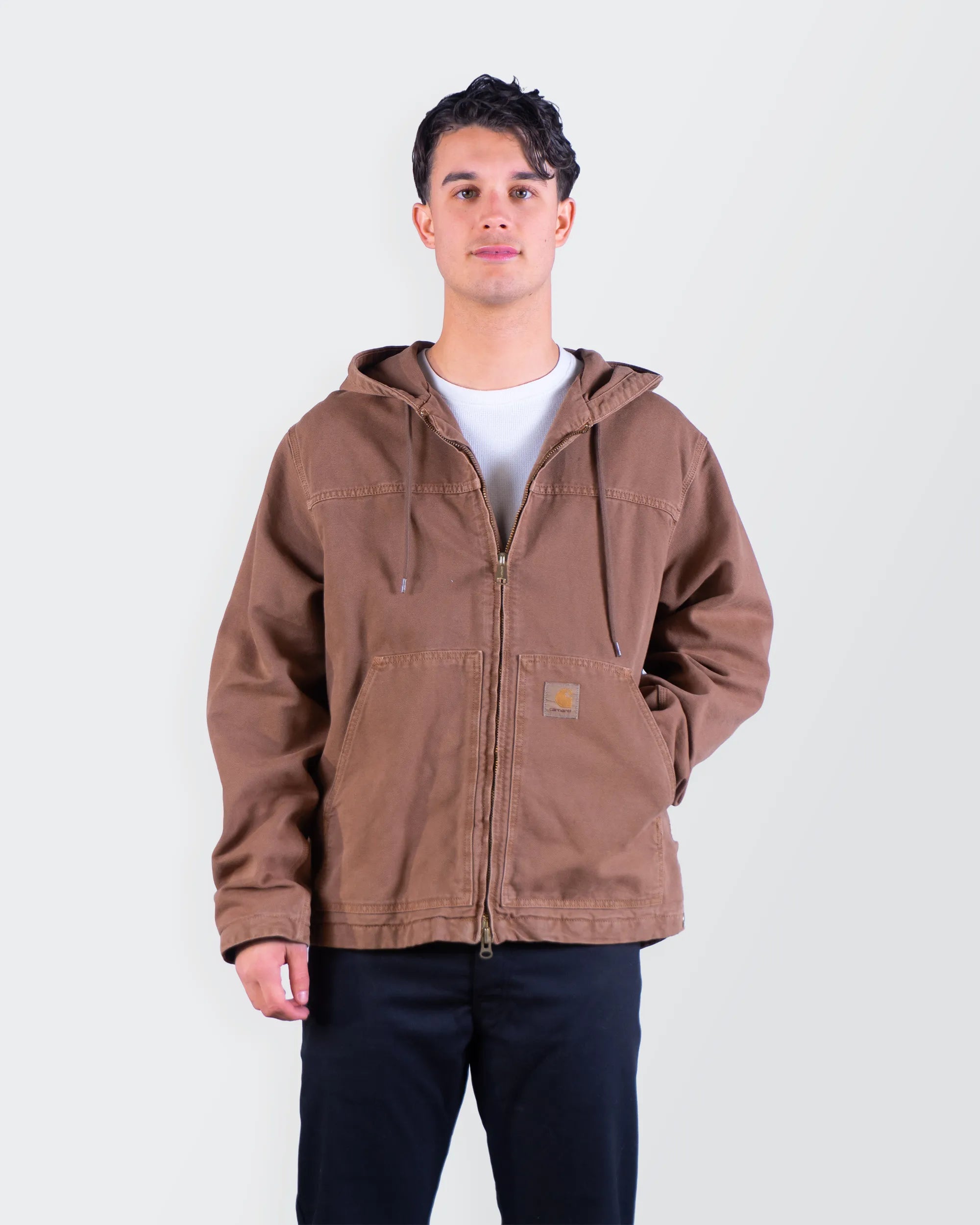 Carhartt Brown Active Jacket - M