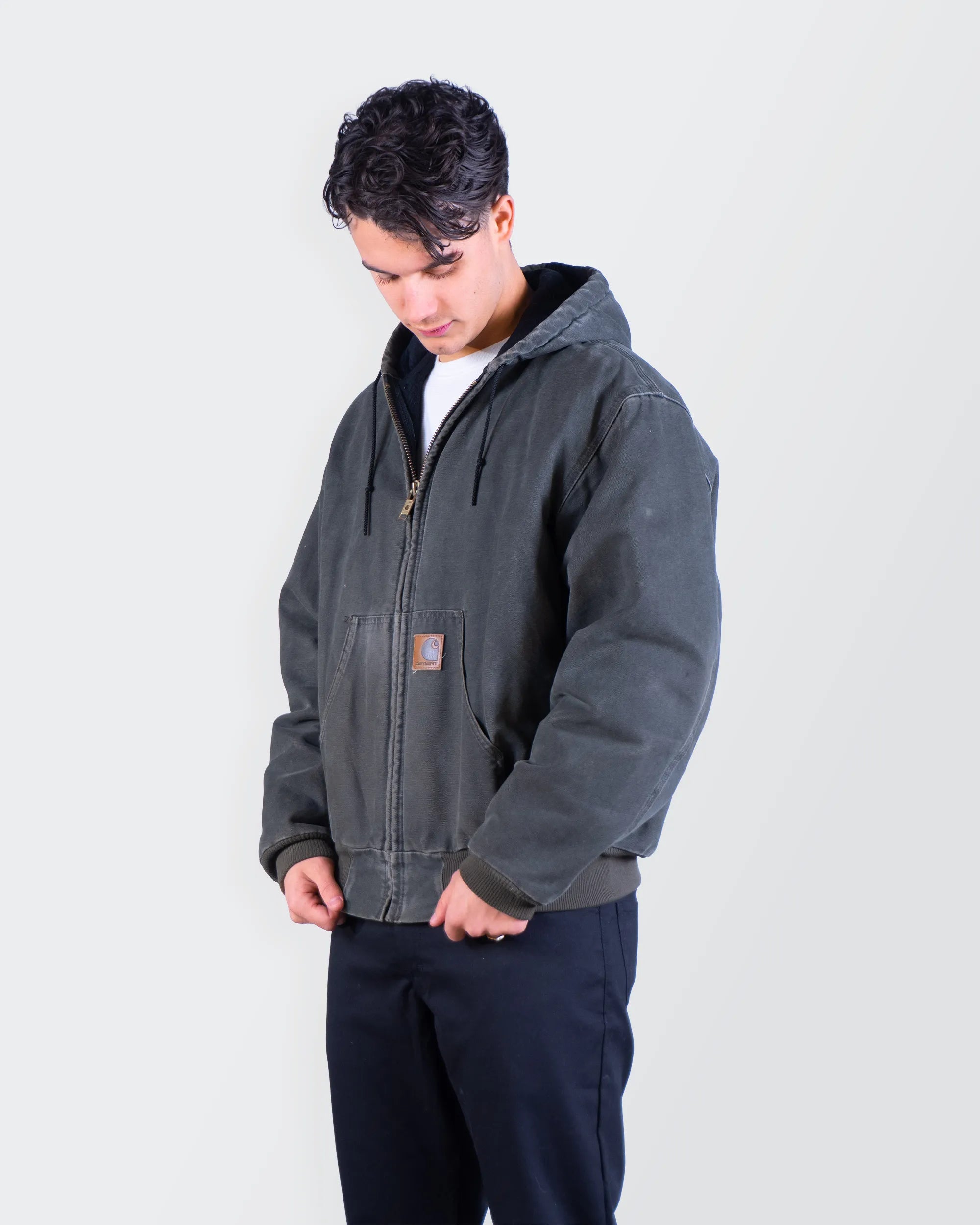Carhartt 2000's Green Active Jacket - L