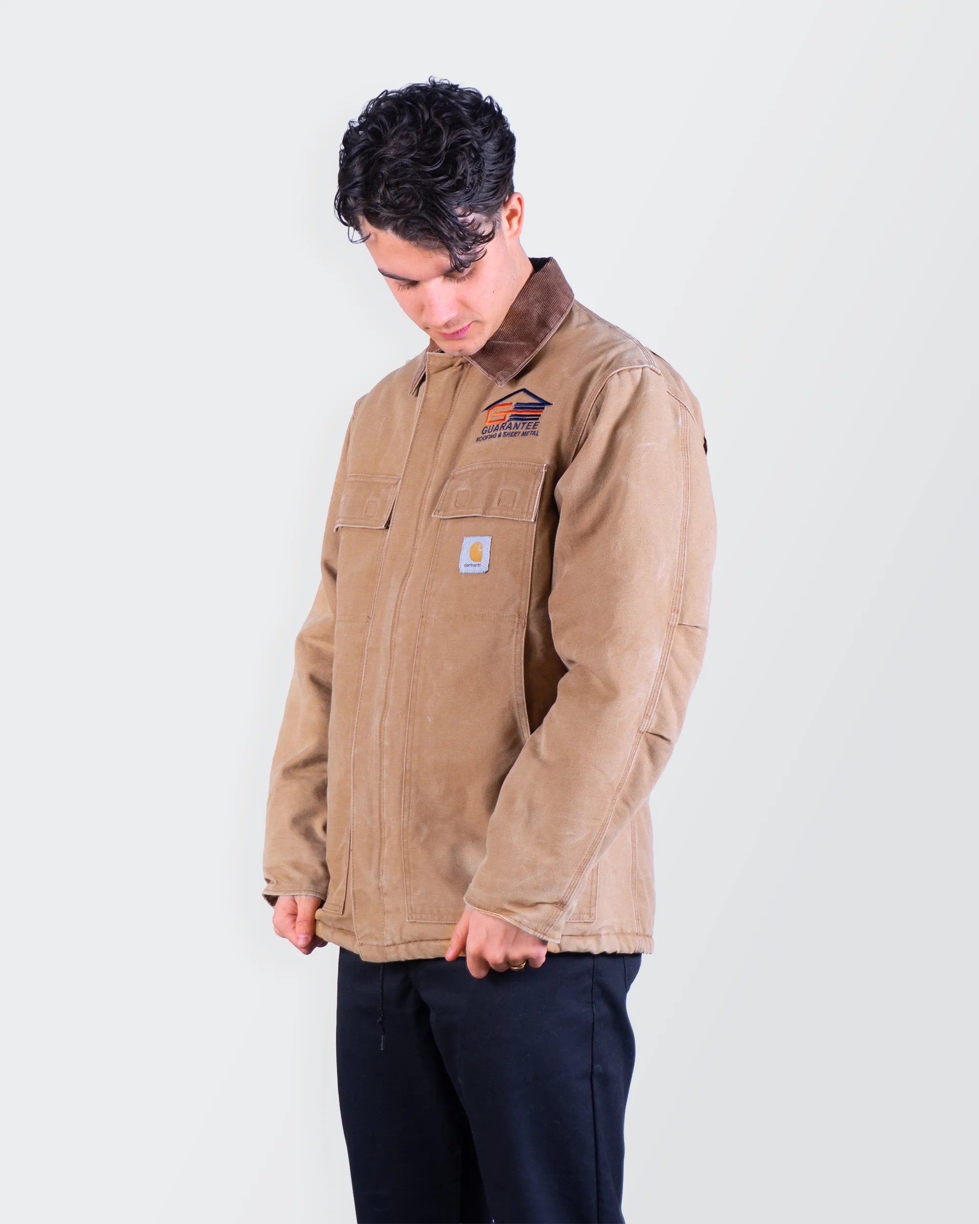 Carhartt Beige Berwick Jacket - M