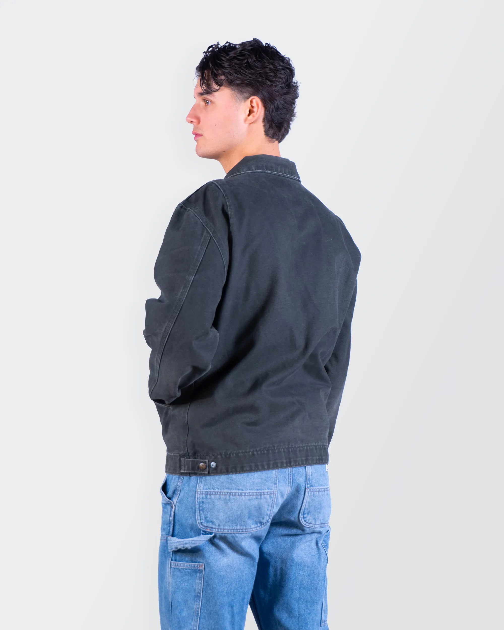 Carhartt 2000's Green Detroit Jacket - L